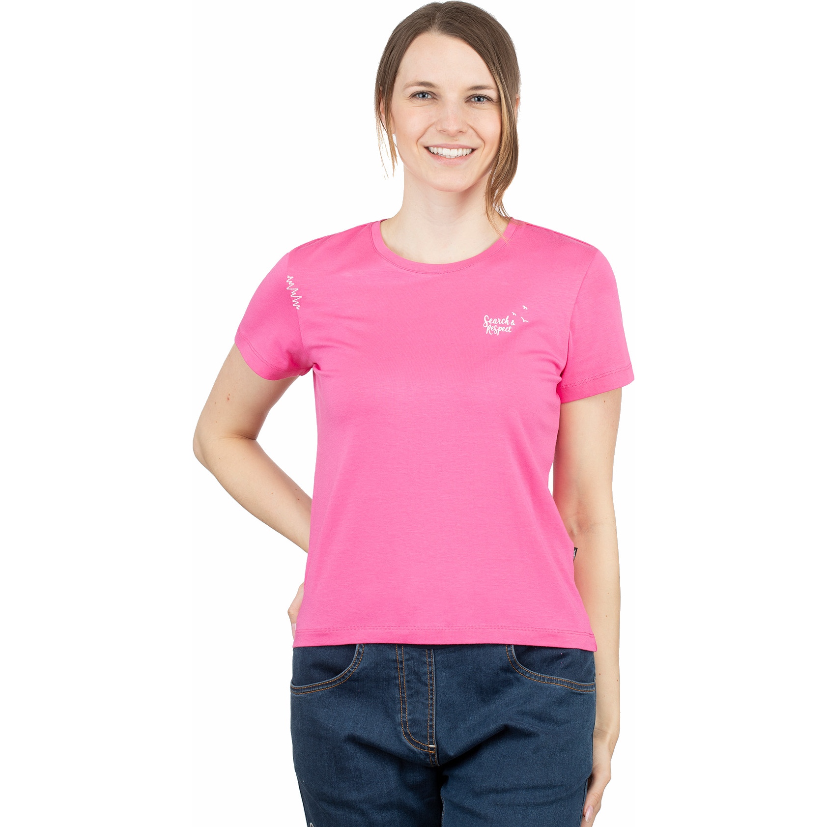 Produktbild von Chillaz Iseo Search &amp; Respect T-Shirt Damen - pink