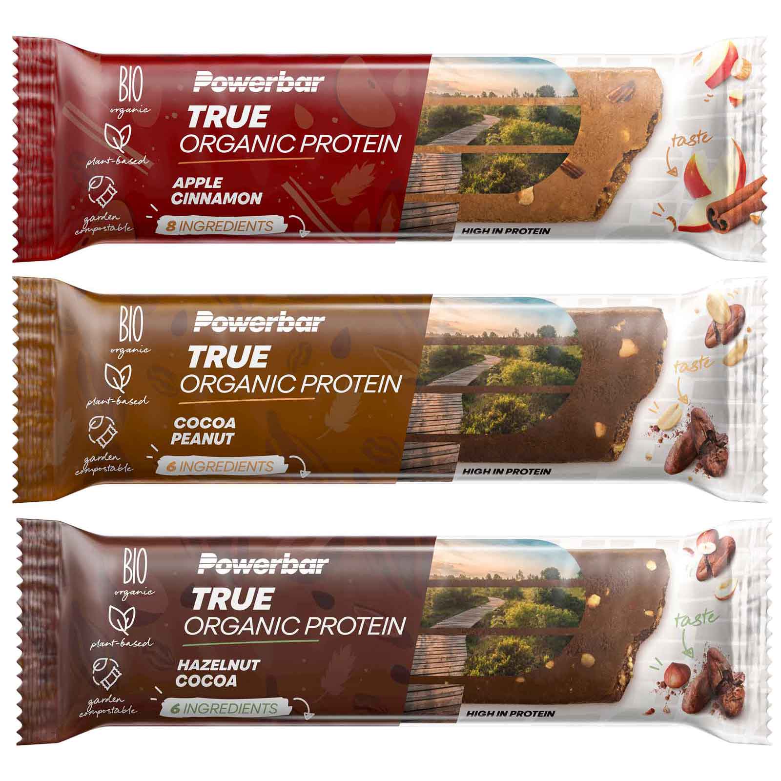 Produktbild von Powerbar BIO TRUE Organic Protein Bar - Eiweiß-Riegel - 45g