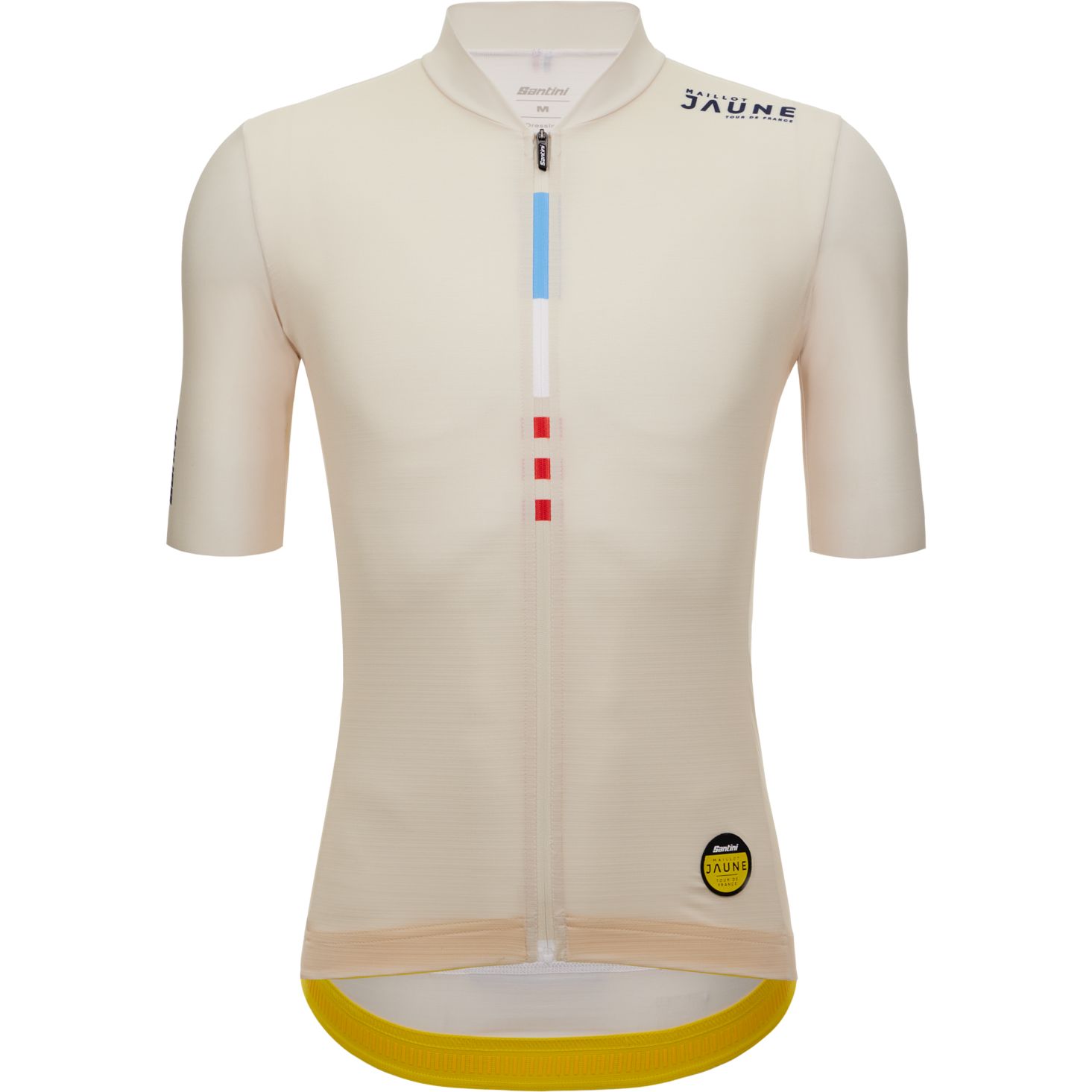Photo produit de Santini Maillot Manches Courtes Homme - Maillot Jaune M. Ventoux Tour de France™ 2025 Collection - MJ94075SMV - print