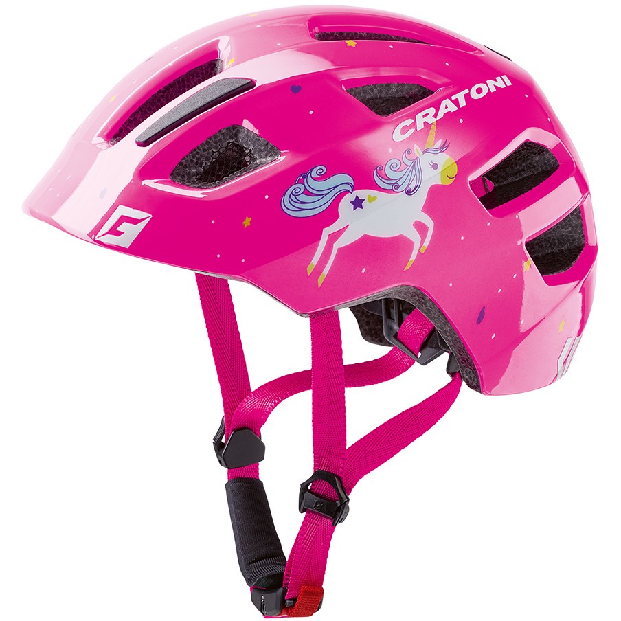 Picture of CRATONI Maxster Kids Helmet - unicorn pink glossy