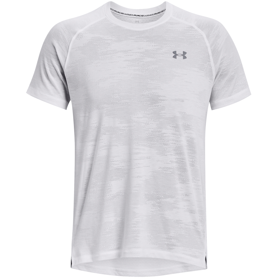  STREAKER SPLATTER SS, White / White / Reflective - Men's  short sleeve running shirt - UNDER ARMOUR - 34.72 € - outdoorové oblečení a  vybavení shop