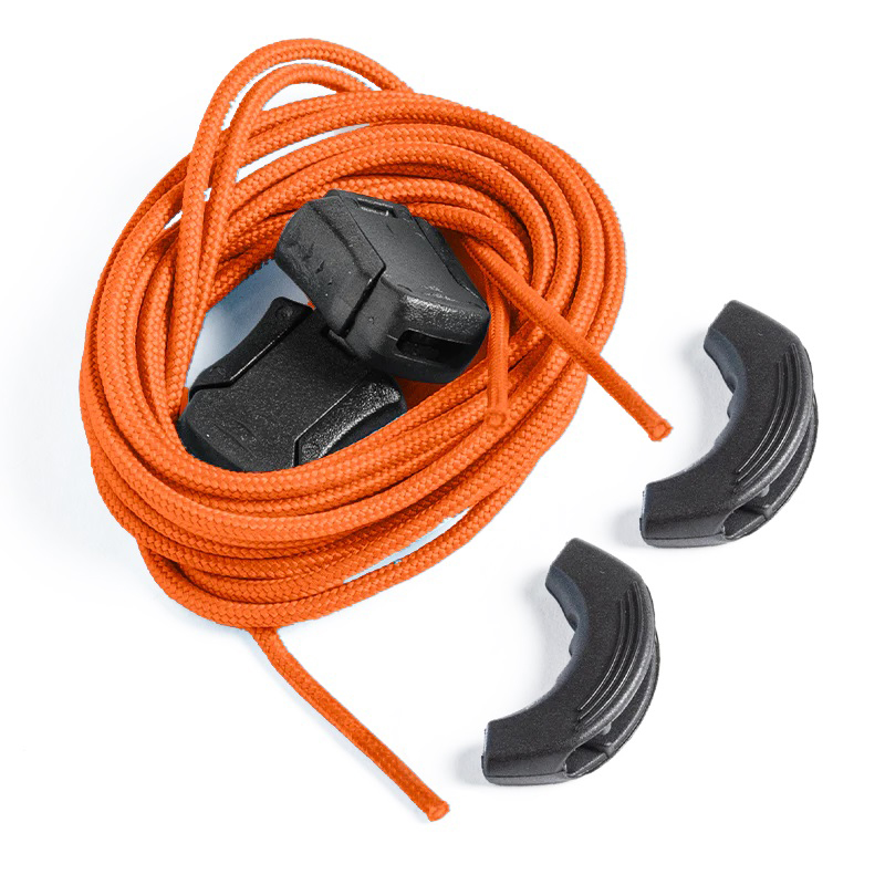Productfoto van Crankbrothers Veters voor Mallet, Mallet E &amp; Stempel Speedlace - oranje