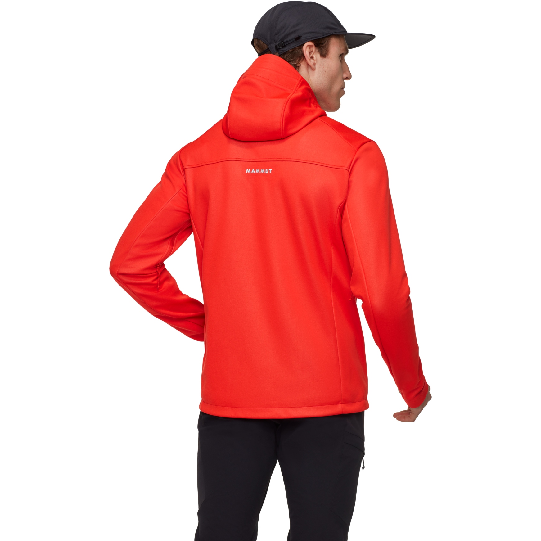 Mammut Ultimate VIII Softshelljacke mit Kapuze Herren mammut red