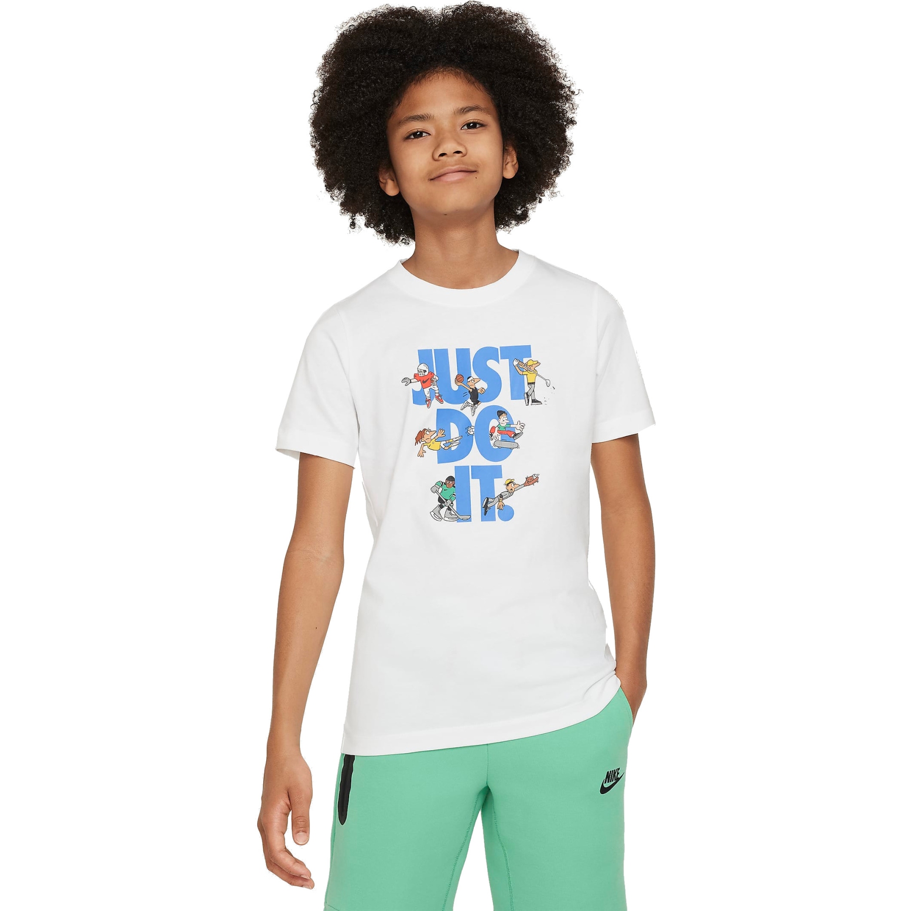 Picture of Nike Sportswear Shirt Kids - white FN9667-100