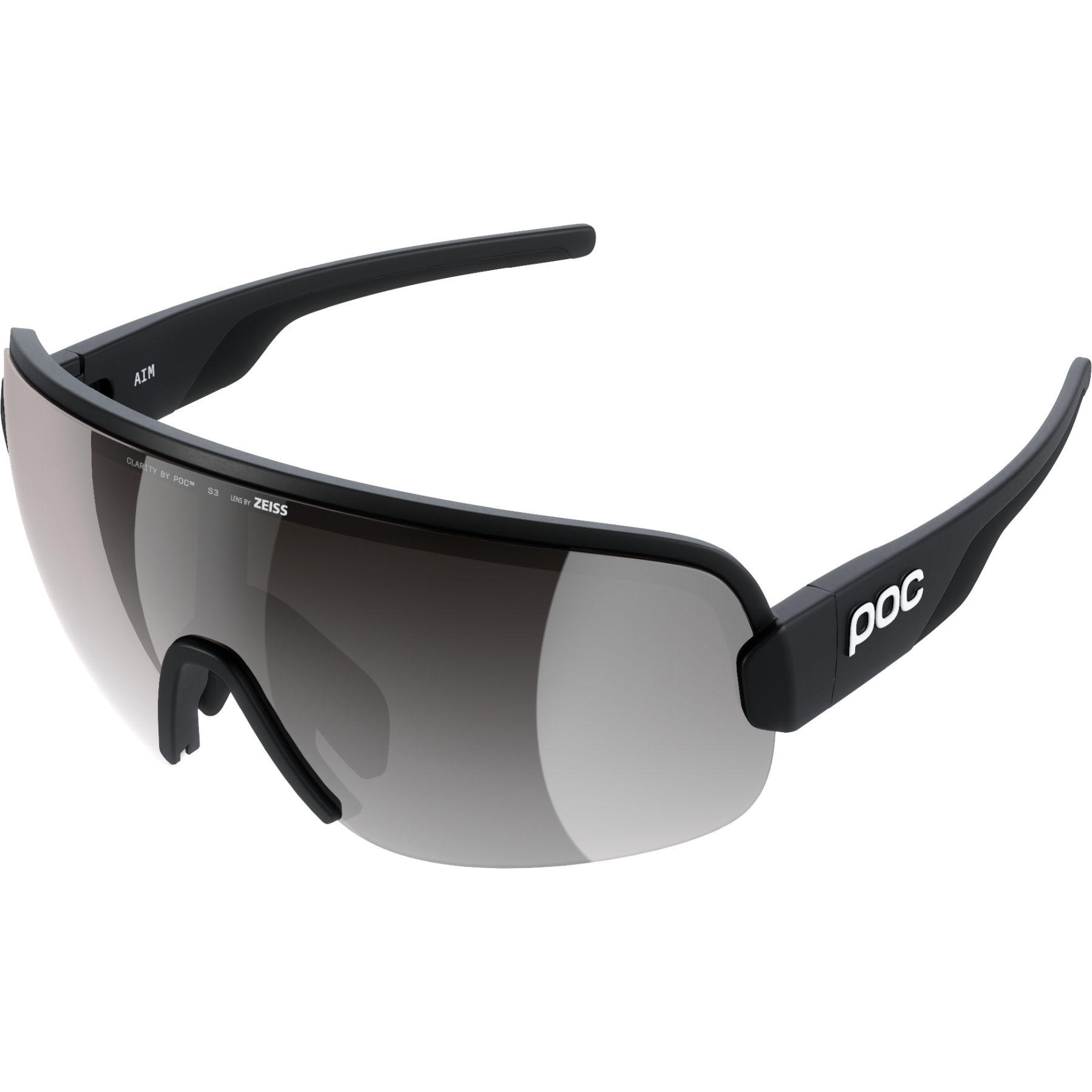 Produktbild von POC Aim Brille - Uranium Black / Clarity Road/Sunny Silver