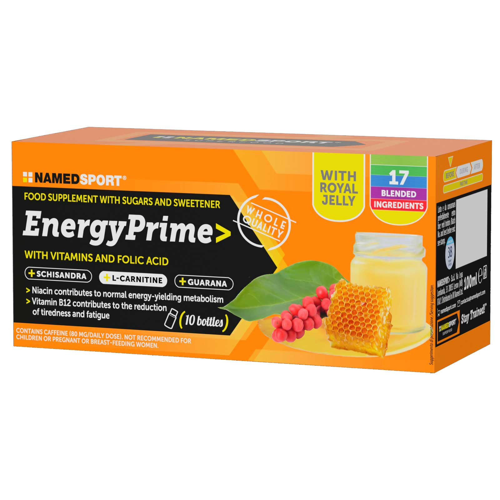 Immagine prodotto da NAMEDSPORT EnergyPrime - Vitamine Food Supplement - 10x10ml