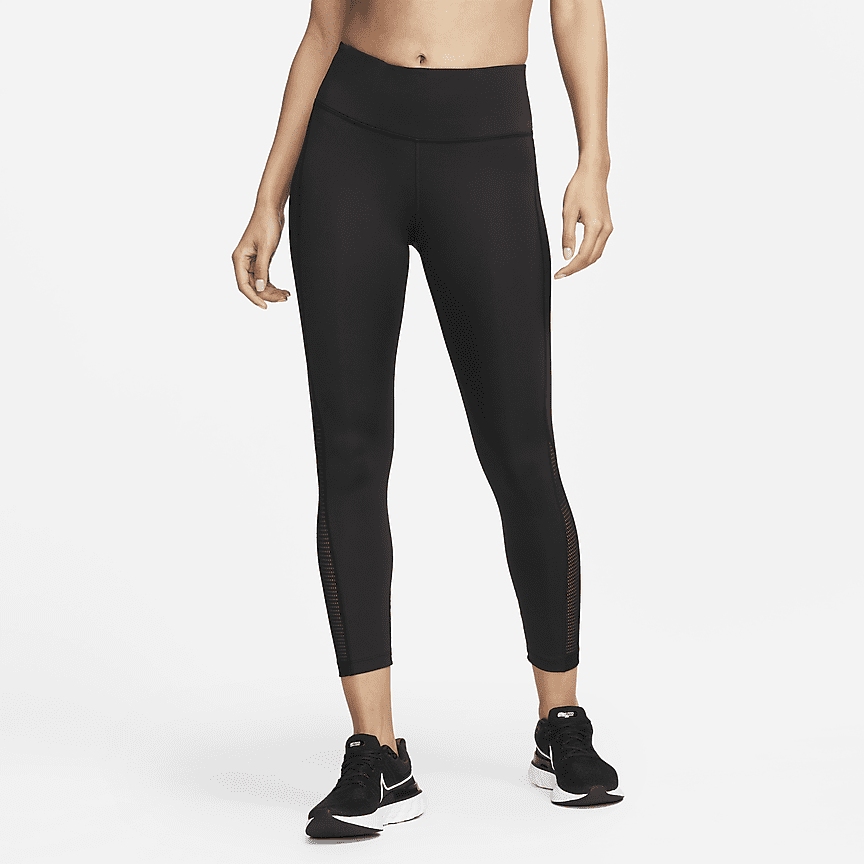 Nike Yoga Dri-FIT 7/8 High-Rise Leggings Women - black/iron grey DM7023-010