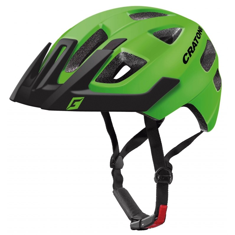 Picture of CRATONI Maxster Pro Kids Helmet - lime-black matt