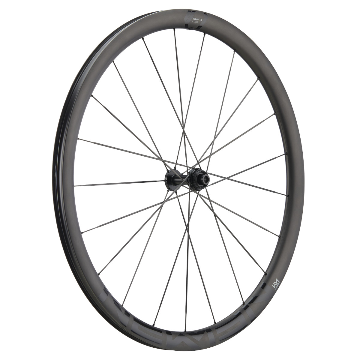 Picture of Newmen Advanced SL X.R.36 VONOA Gravel Front Wheel - 29&quot; | Carbon | Hookless | Centerlock - 12x100mm