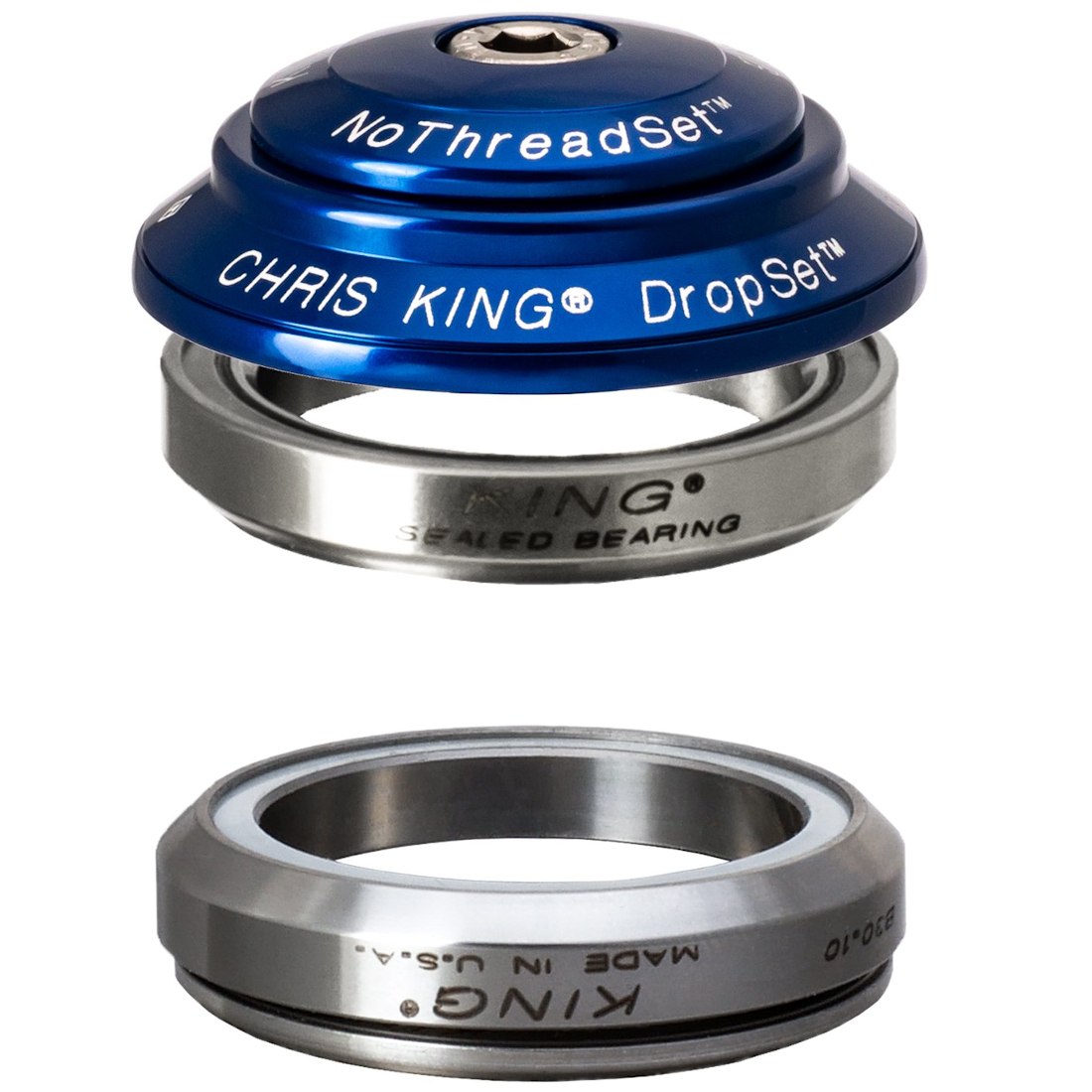 Chris King DropSet 4 Tapered headset - IS42/28.6 | IS42/30 | BIKE24