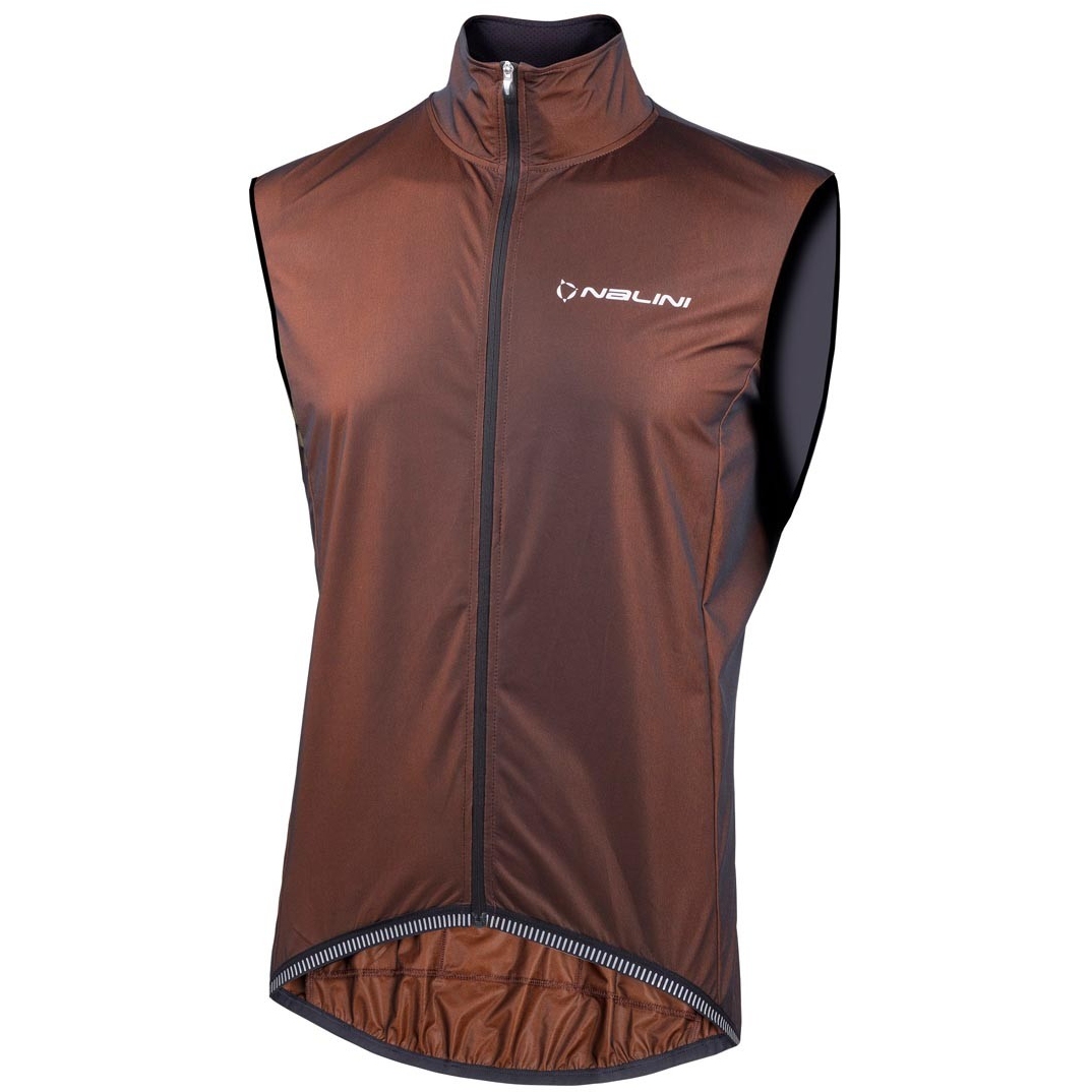 Picture of Nalini Breva Wind Vest Men - orange 4120