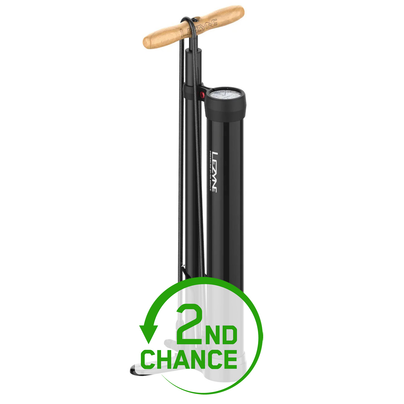 Lezyne Pressure Over Drive Pump for Tubeless black 2nd Choice