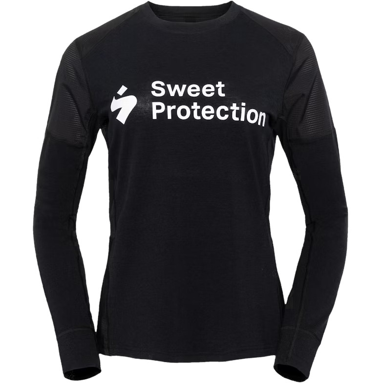 Produktbild von SWEET Protection Hunter Merino Hybrid Langarmtrikot Damen - Schwarz