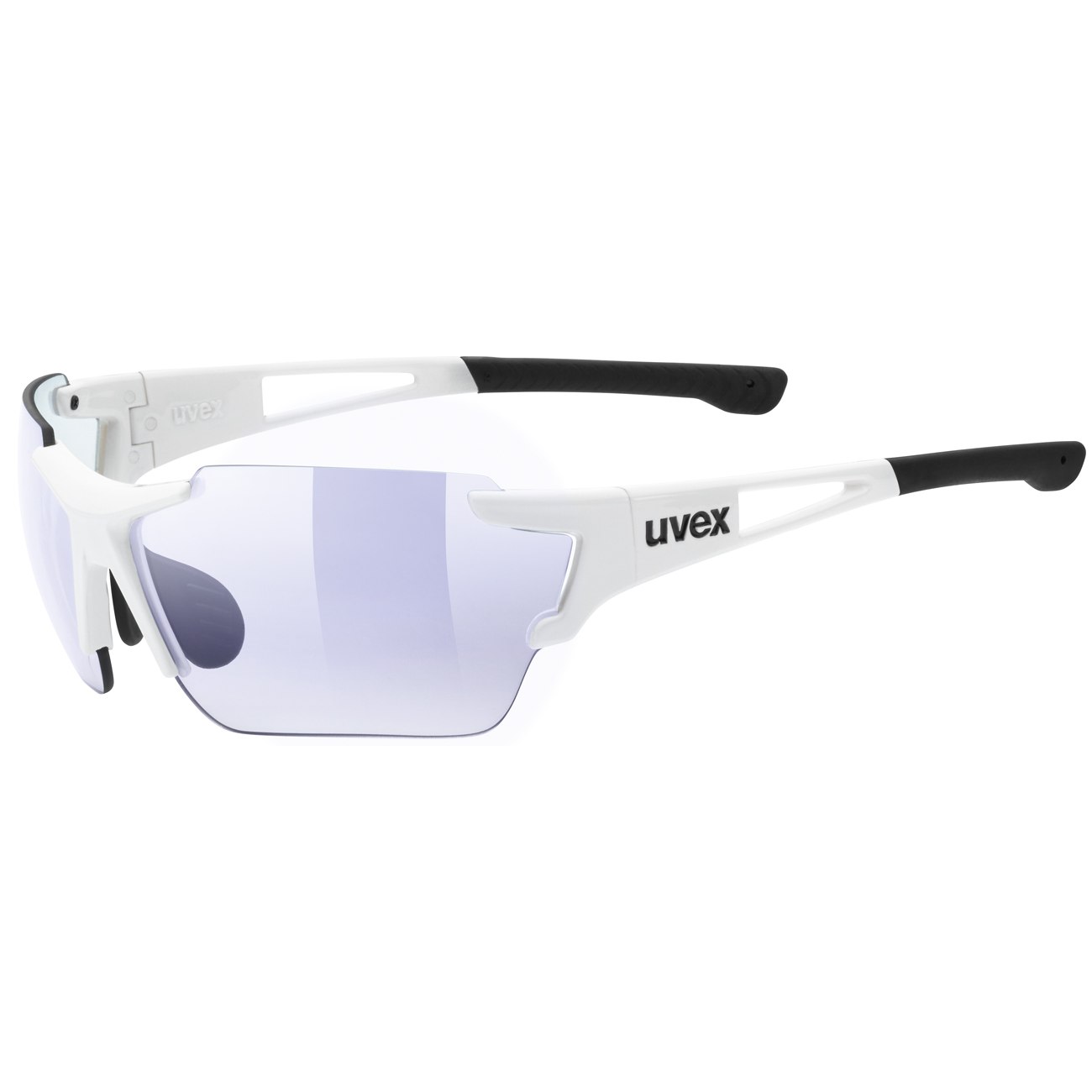 Picture of Uvex sportstyle 803 Race Glasses - white/variomatic litemirror blue