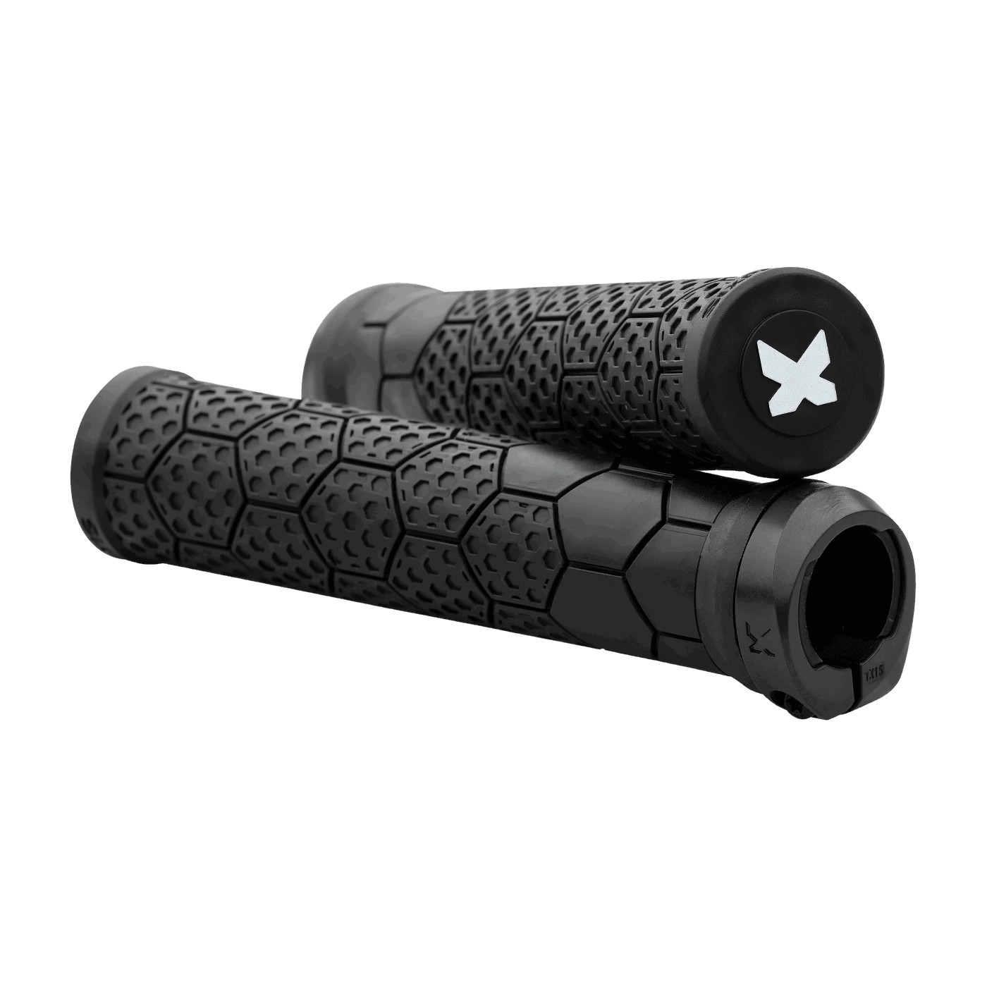 Picture of Sixpack Z-TRIX CF Lock-On Bar Grips - black/dark Carbon