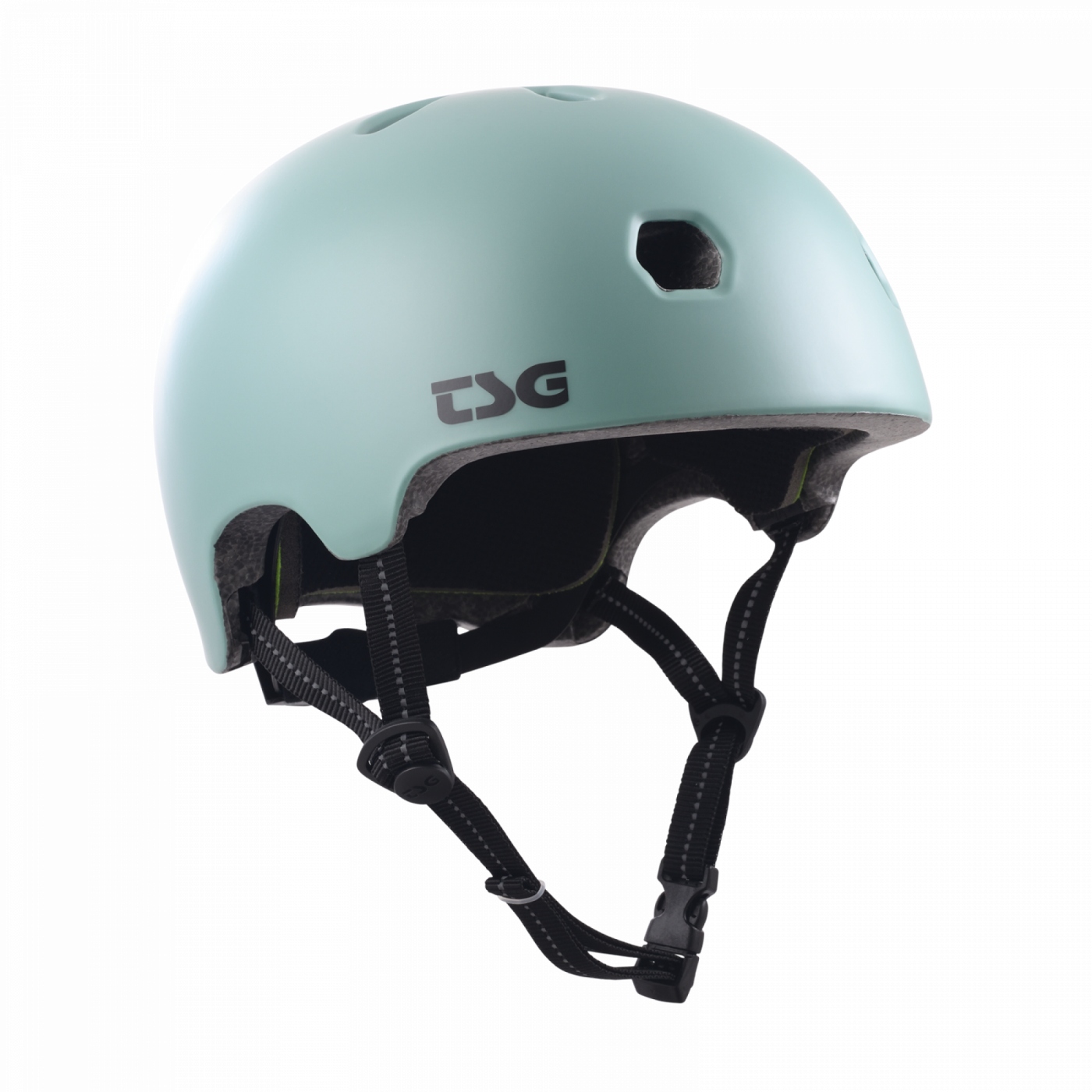 Produktbild von TSG Meta Solid Color Helm - satin oil blue
