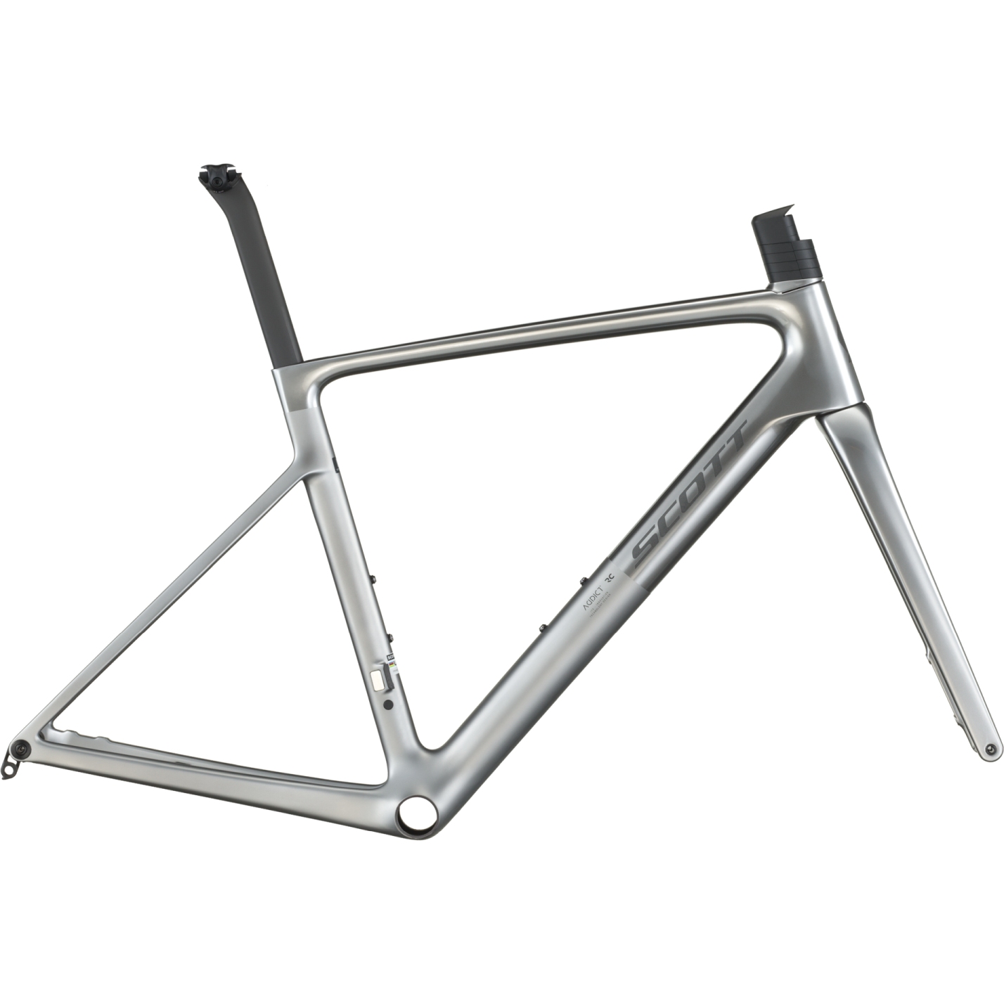 SCOTT ADDICT RC ULTIMATE - Carbon Frame-Set - 2026 - chrome silver