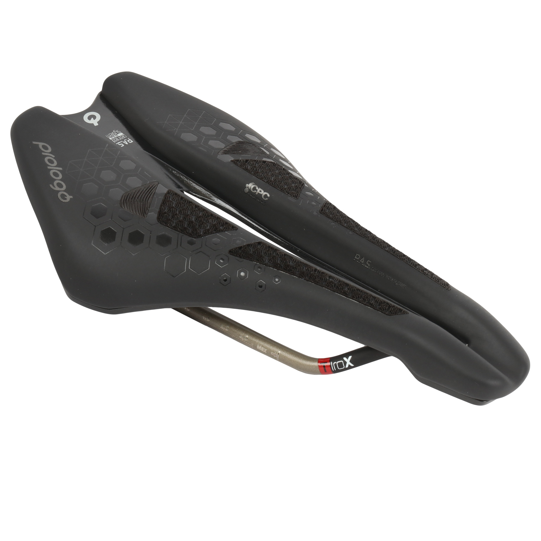 Picture of Prologo Dimension Tri Pas TiroX CPC Airing Saddle - anthracite / silver