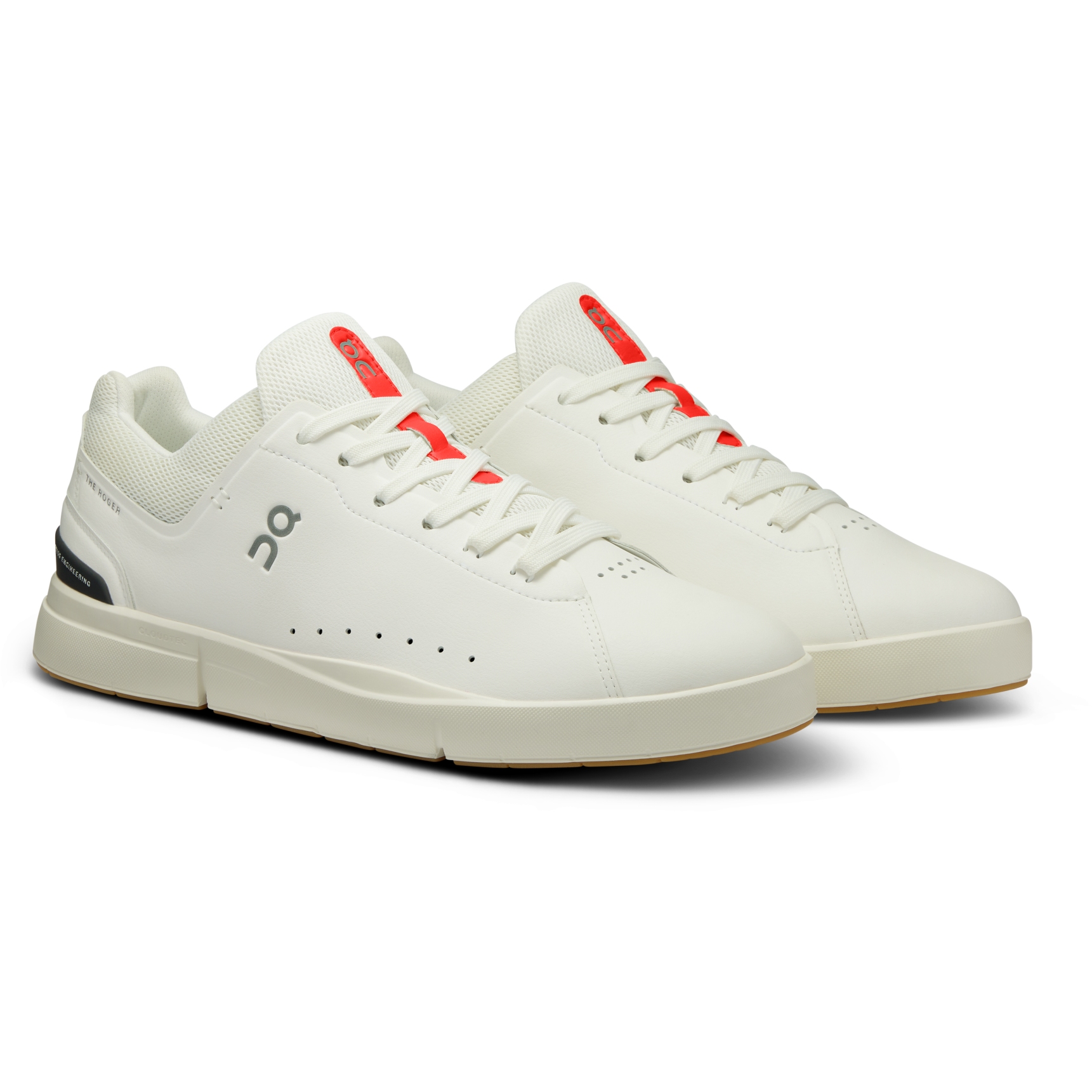 Picture of On The Roger Advantage Sneaker - White &amp; Spice