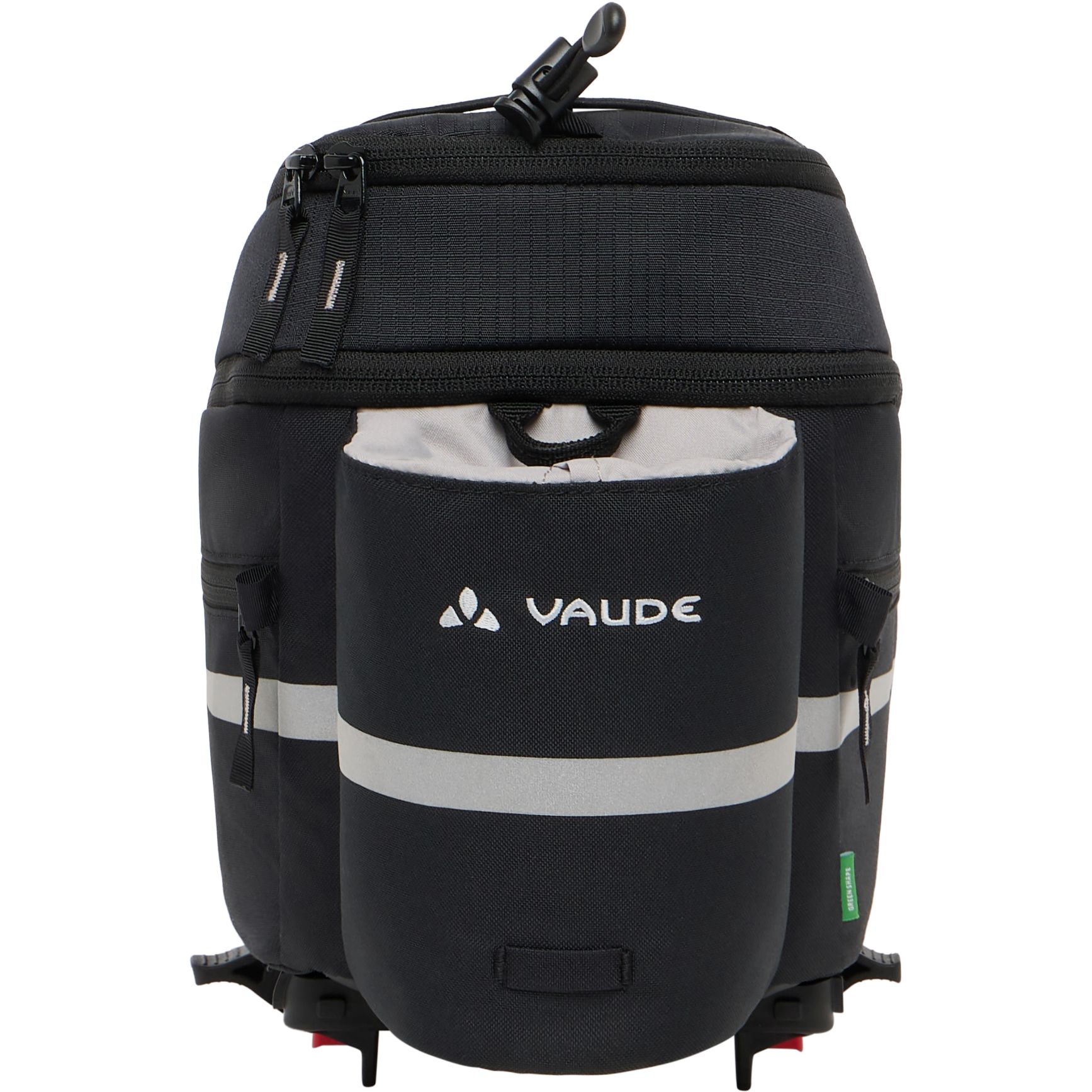 VAUDE Silkroad Plus Sacoche Porte-Bagages 8L - Compatible Snap-it Racktime - Sac Vélo Robuste