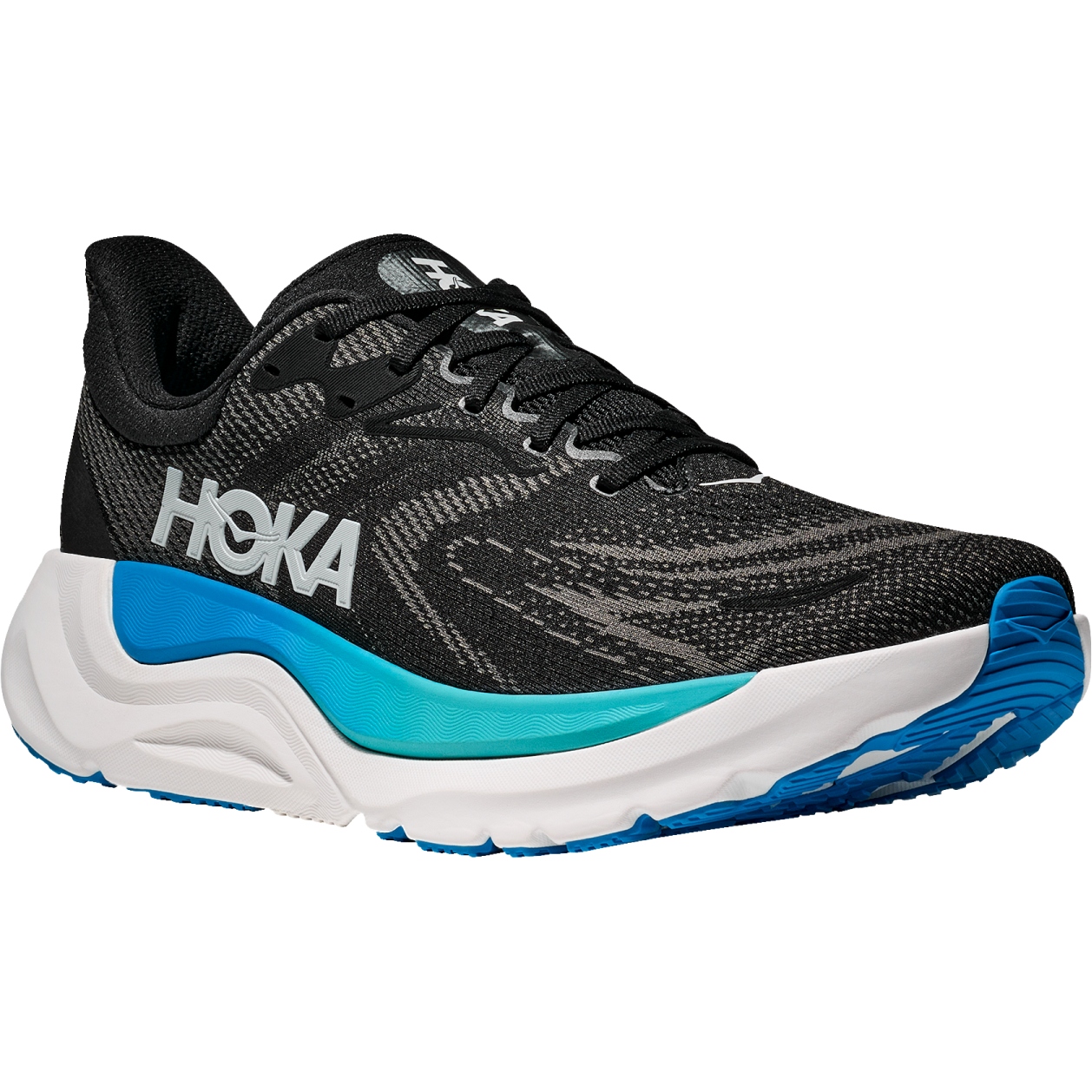 Bild von Hoka Arahi 8 Laufschuhe Herren - schwarz / skyward blue
