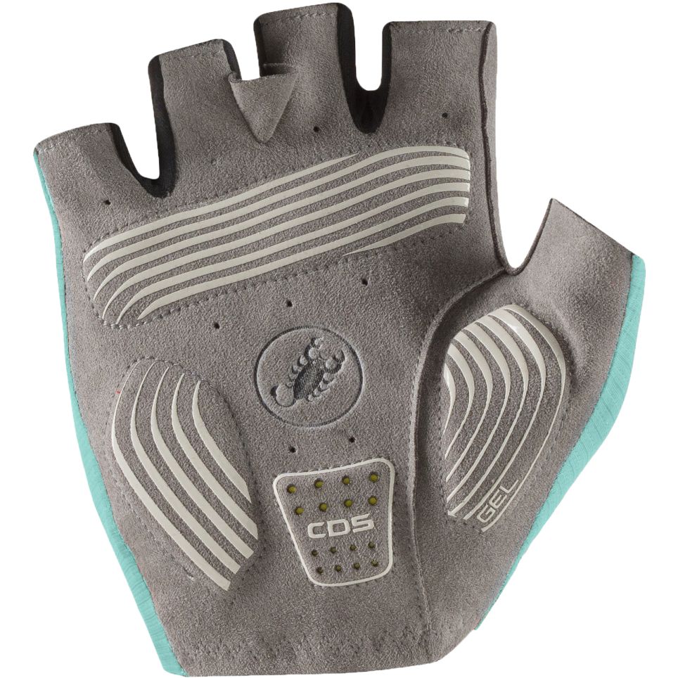 Castelli Espresso Gloves Men - pool blue 457 | BIKE24