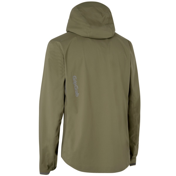 GripGrab EXPLR Wasserdichte Leichte Regenjacke Olive Green BIKE24