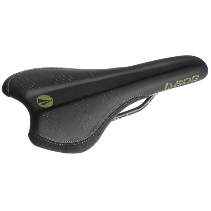 SDG Radar MTN CroMo Saddle - black/olive green | BIKE24