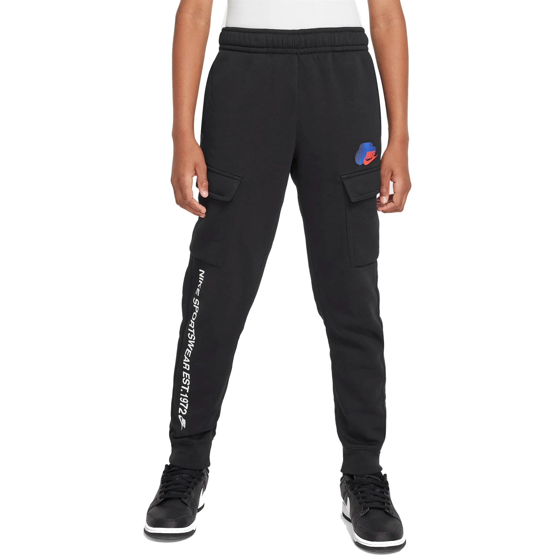 Детские брюки-карго Nike Sportswear Standard Issue - черный HM4337-010
