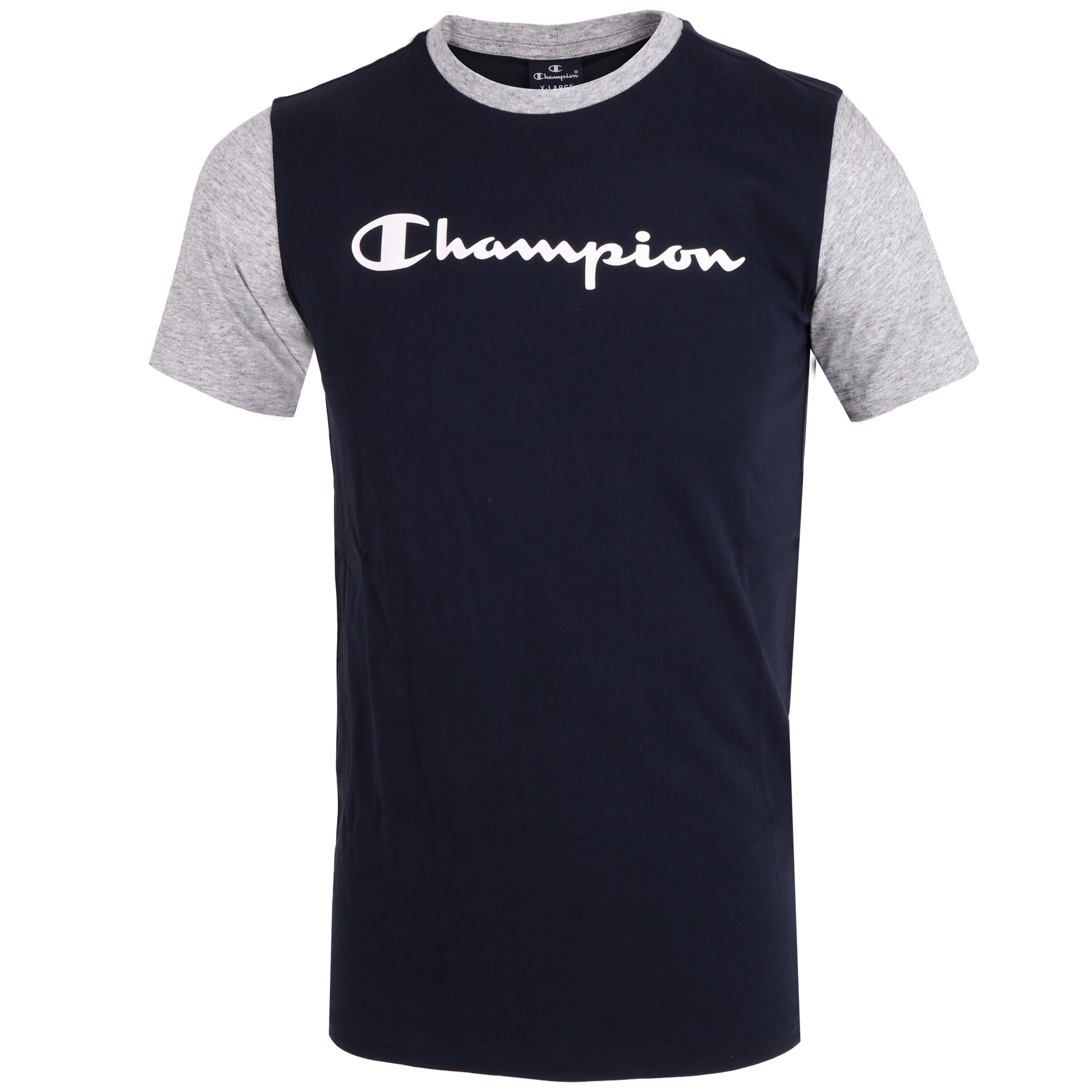 Image of Champion Legacy Crewneck Junior T-Shirt 305909 - blue