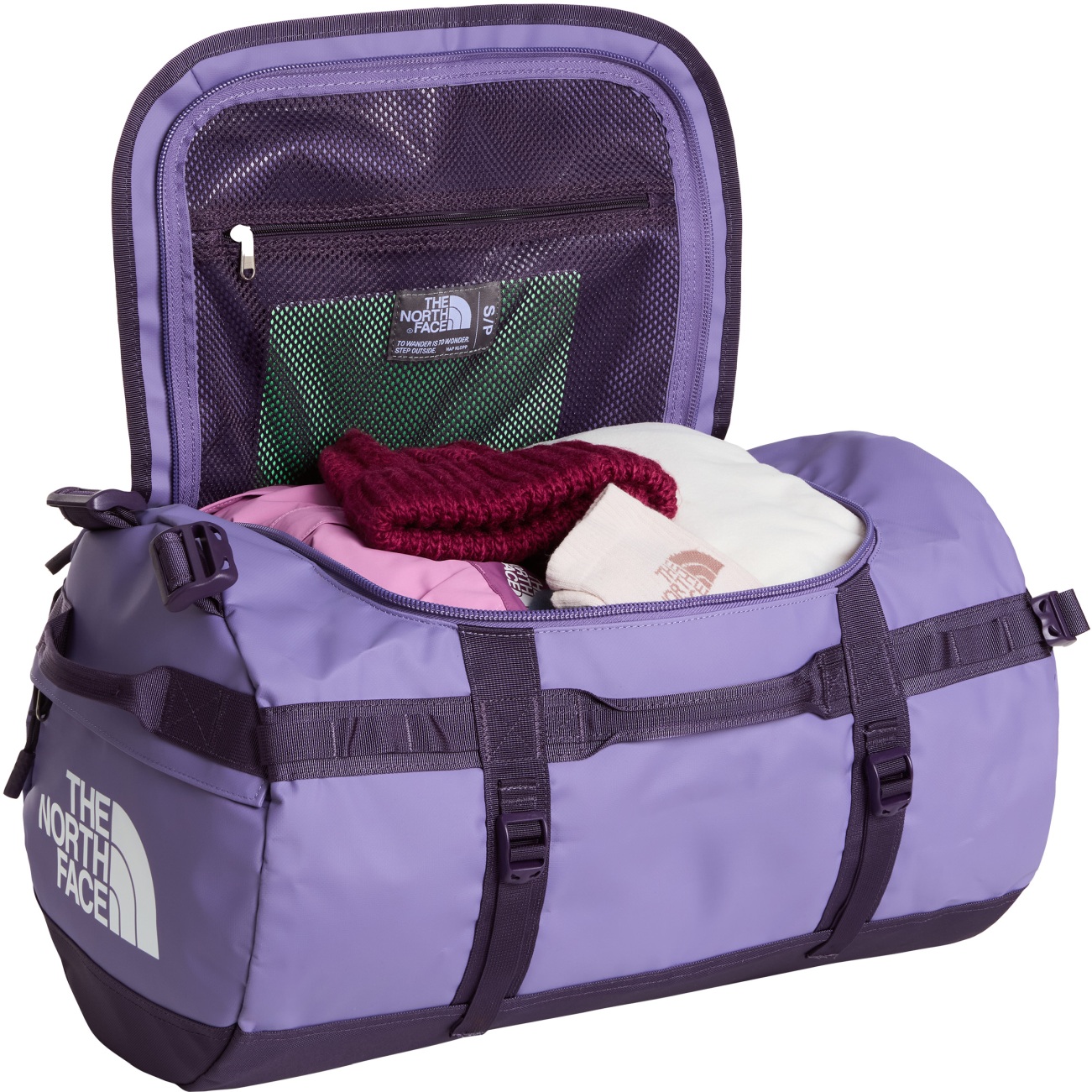 The North Face Base Camp Duffel - Small - Grounded Plum/Endless