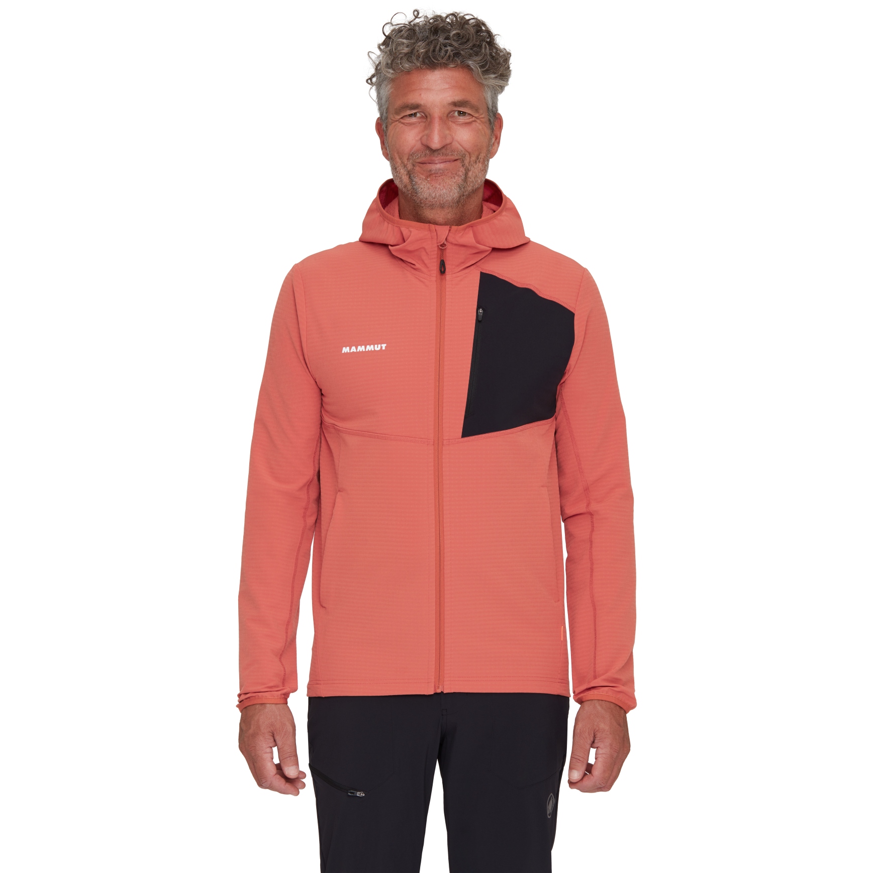 Mammut Veste à Capuche Midlayer Homme - Madris Light 1014-03841 - brick