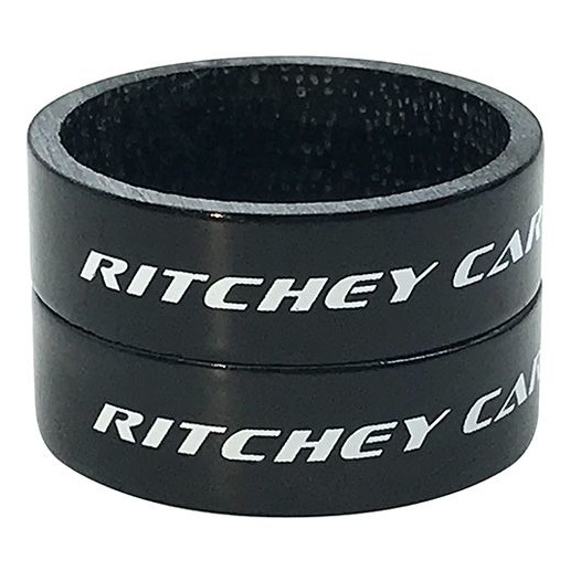 Photo produit de Ritchey Carbon Spacer Set - 10mm (2 pcs.) - glossy UD Carbon