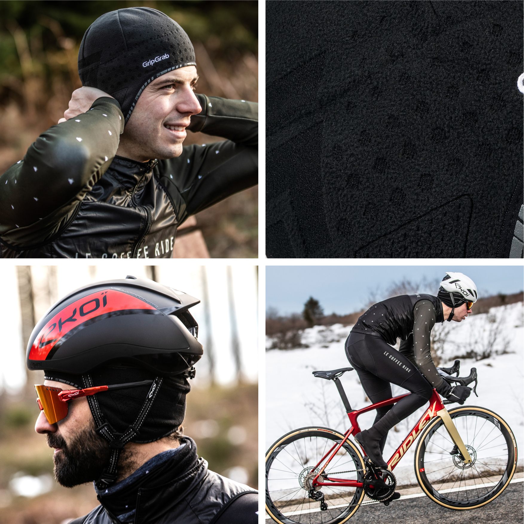 Acquista Caschi da ciclismo invernali antivento Cappellino di