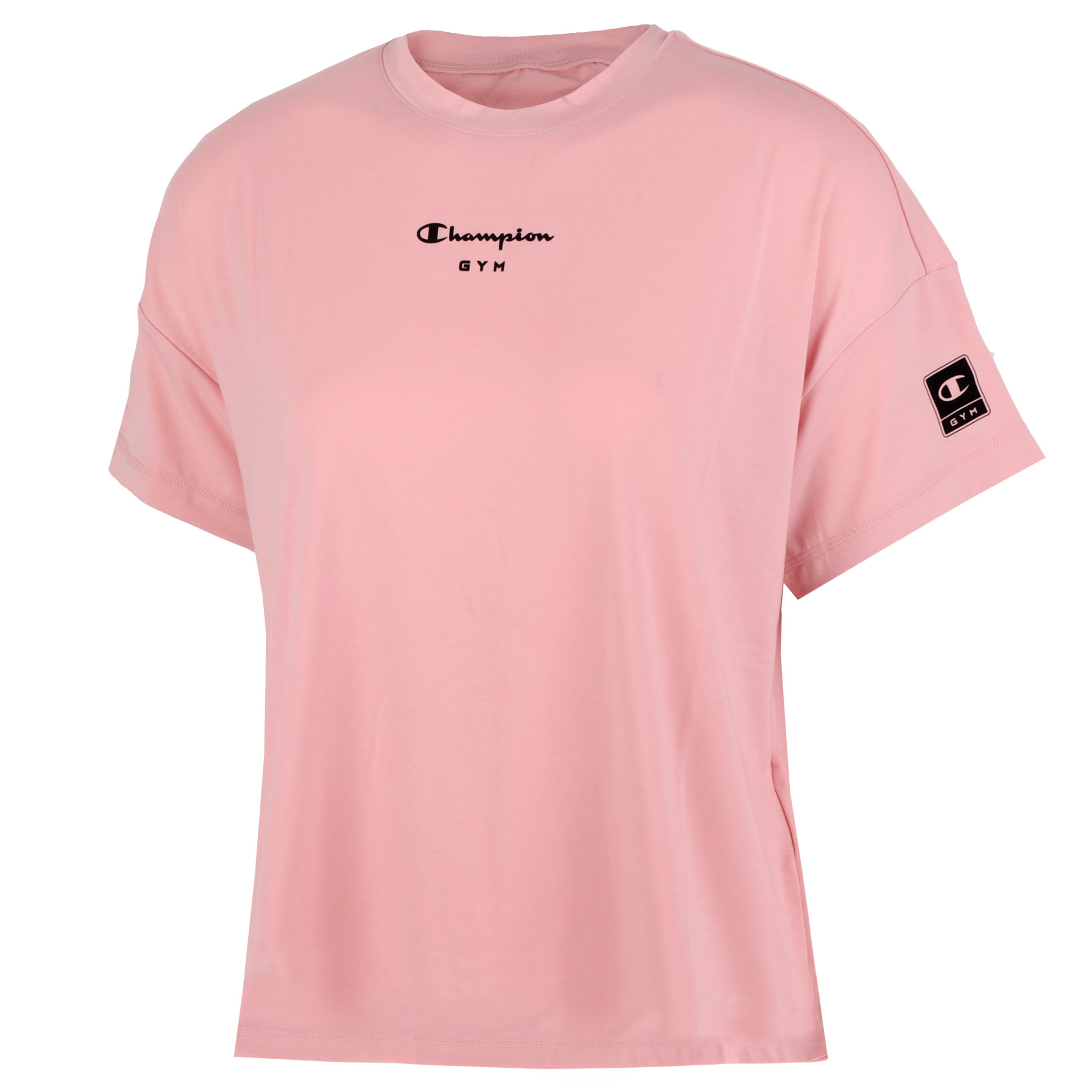 Image of Champion Legacy Crewneck Womens T-Shirt 115620 - pink
