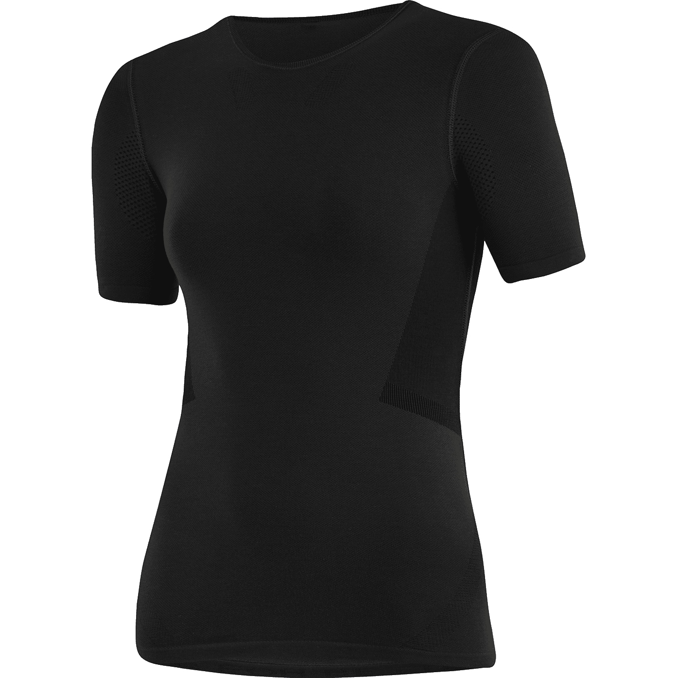 Picture of Löffler Transtex Hybrid Women&#039;s Shirt Short Sleeve - black 990