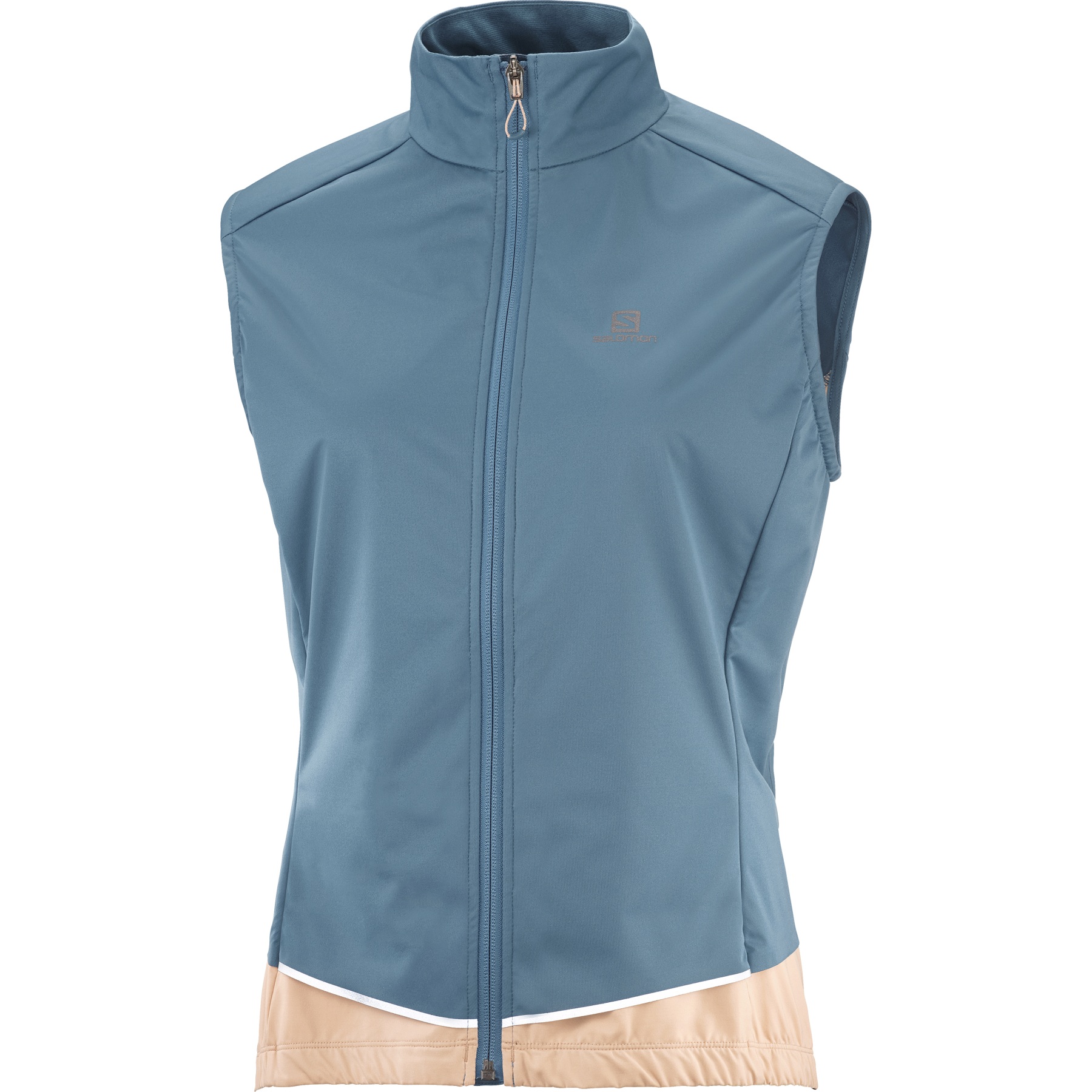 Picture of Salomon Light Shell Vest Women - mallard blue