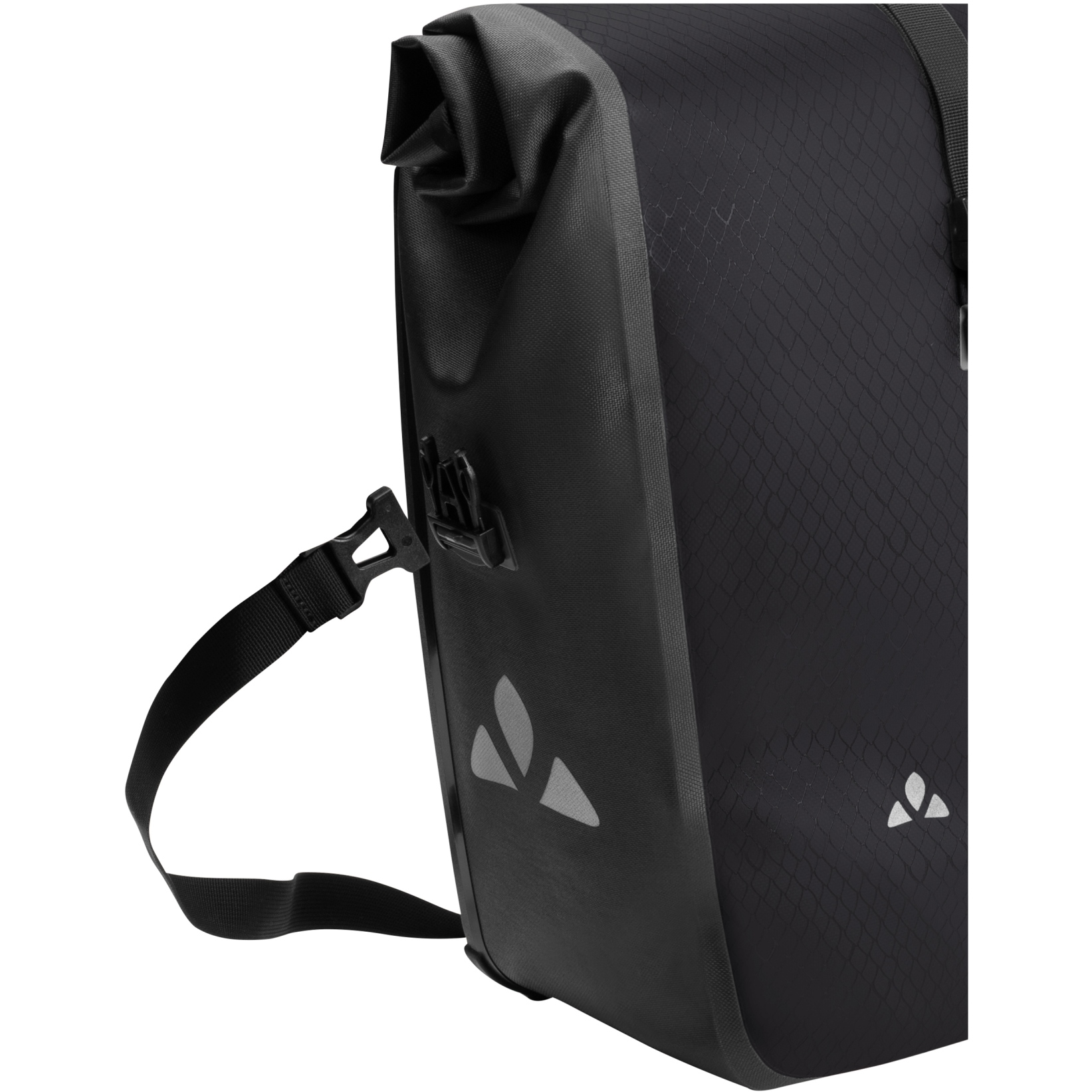 Vaude Aqua Back Single Bike Pannier (rec) - 24L - black | BIKE24