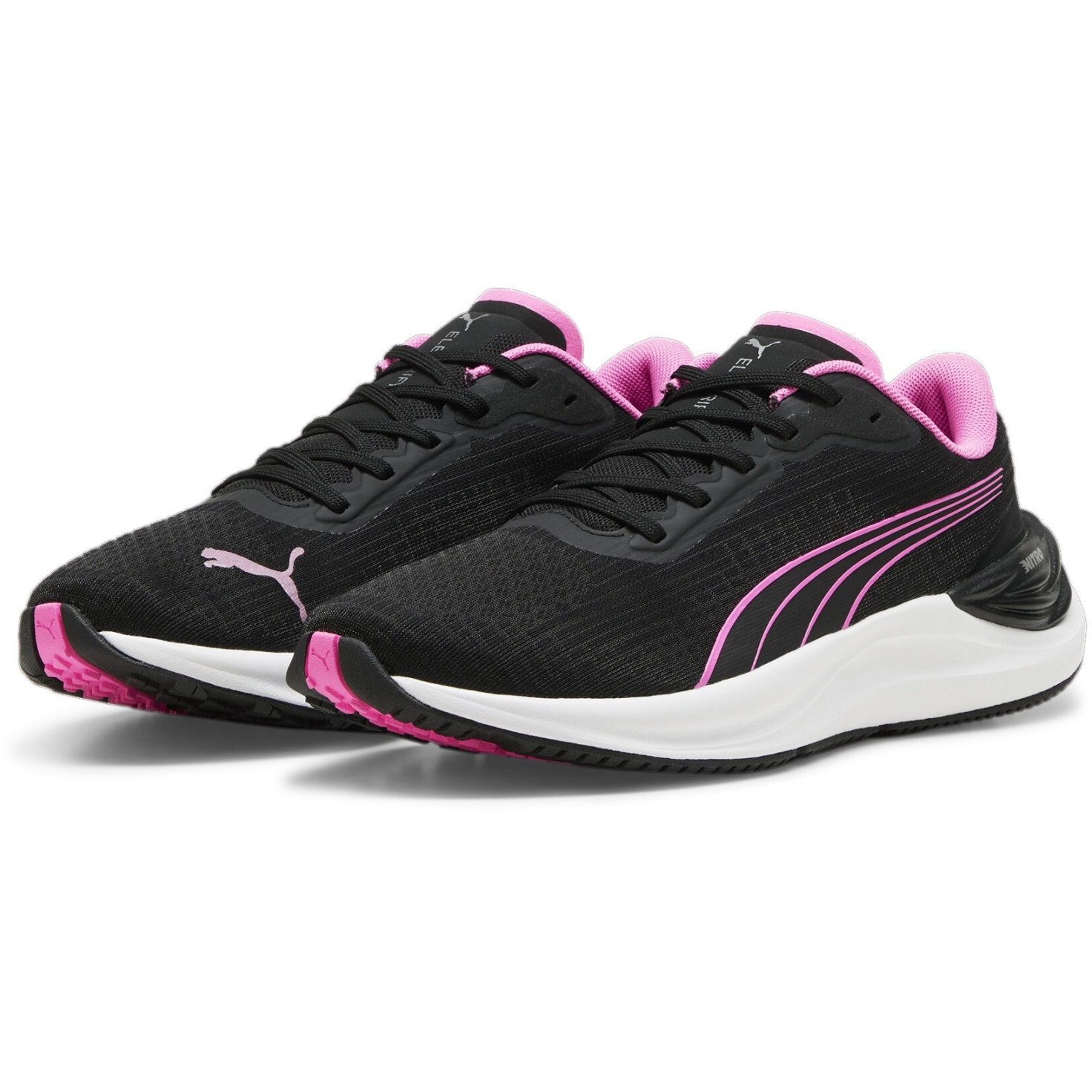 Produktbild von Puma Electrify Nitro 3 Laufschuhe Damen - Puma Black-Poison Pink