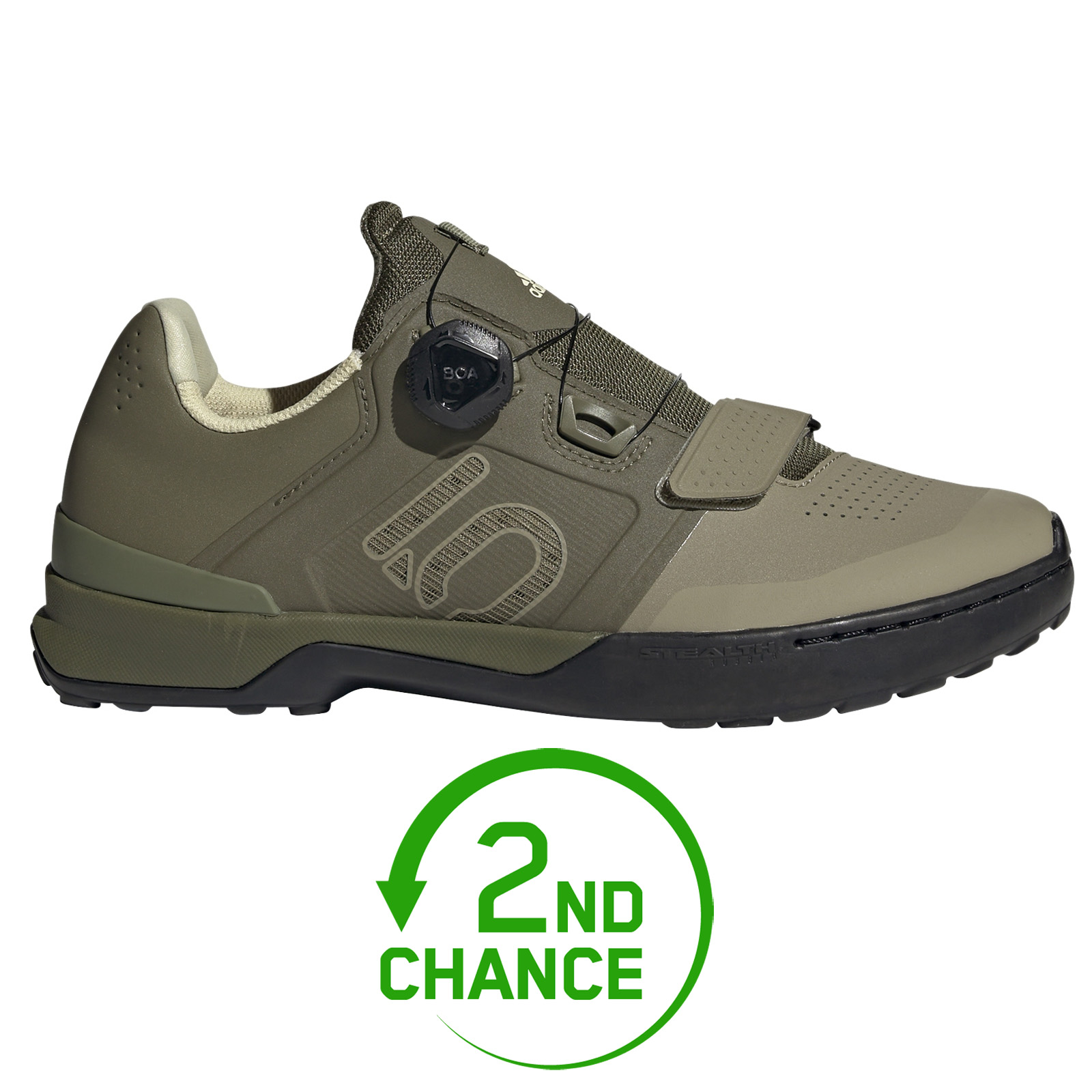 Five Ten Kestrel Pro Boa Mountainbiking Shoes Men Focus Olive Sandy Beige Orbit Green 2nd Choice