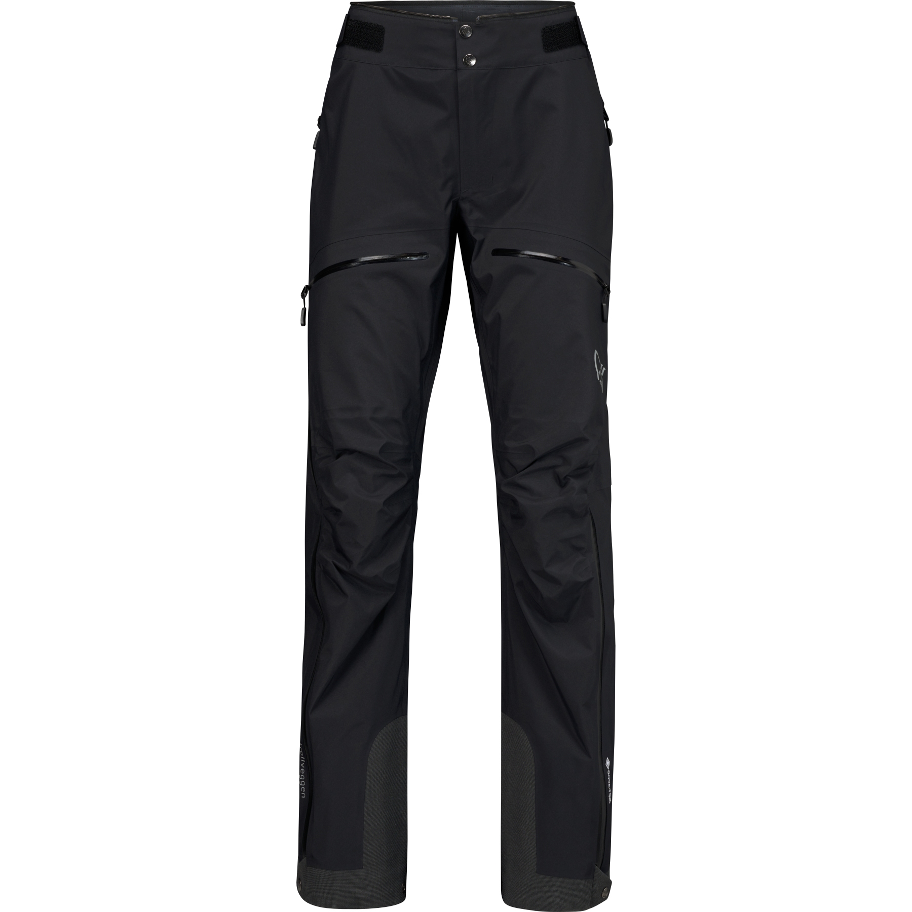 Norrona trollveggen Gore-Tex Pro light Pants Women - Caviar Black Norrona trollveggen Gore-Tex Pro light Pants Women - Caviar Black