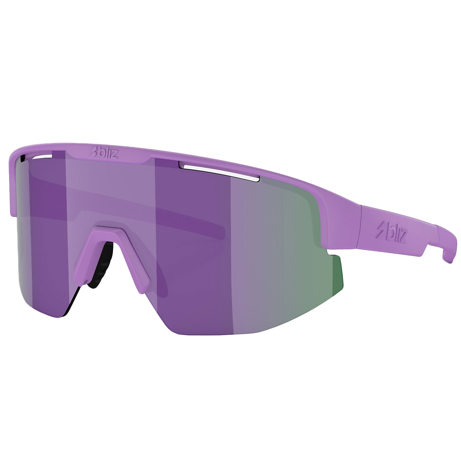 Picture of Bliz Matrix Glasses - Purple / Grey Mirror Purple