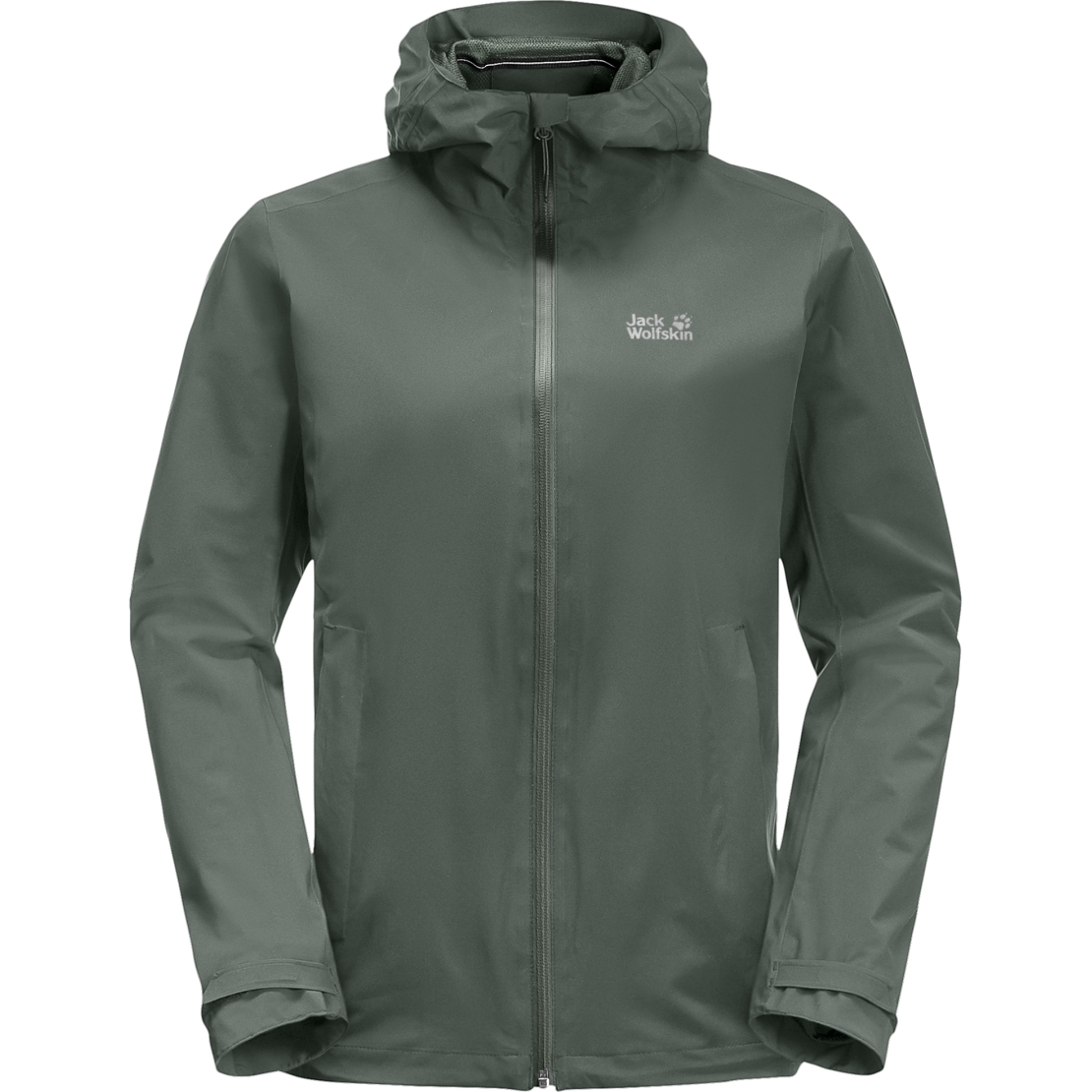 Picture of Jack Wolfskin Pack &amp; Go Shell Women - hedge green