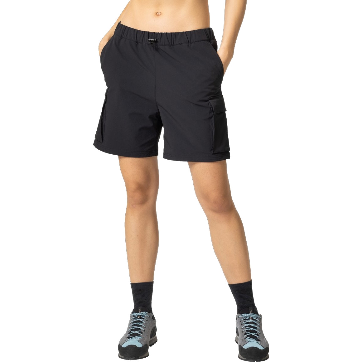 Foto van Odlo Ascent 365 Wandelshort Dames - zwart