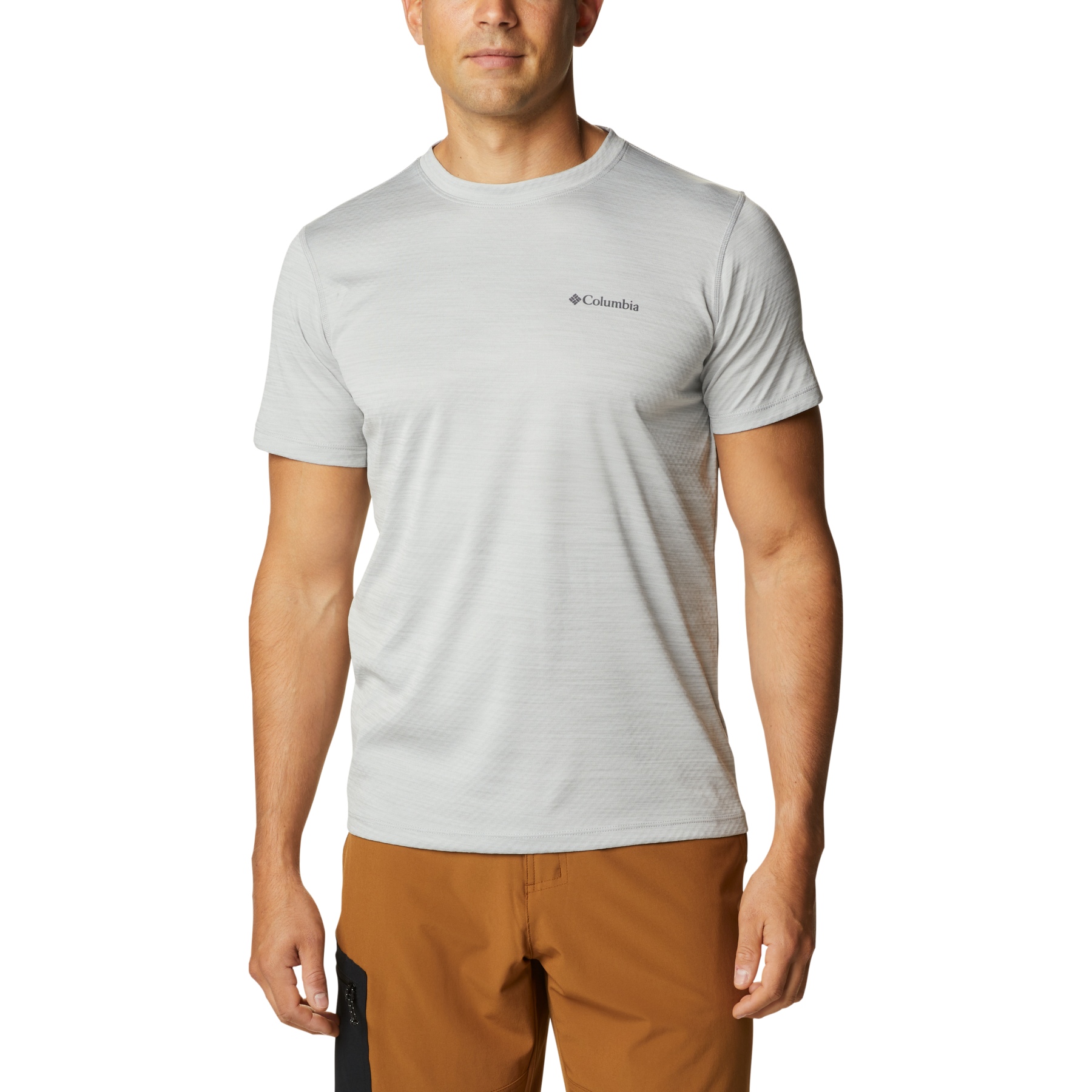 Image of Columbia Zero Rules T-Shirt Men - Columbia Grey Heather