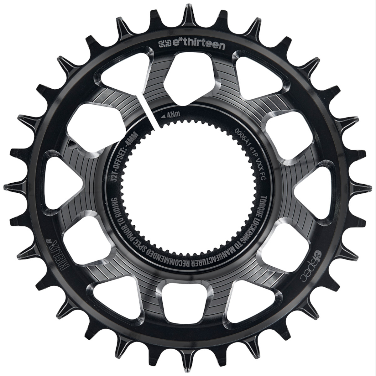 Productfoto van e*thirteen Helix Race e*spec - Direct Mount Kettingblad - Specialized - zwart