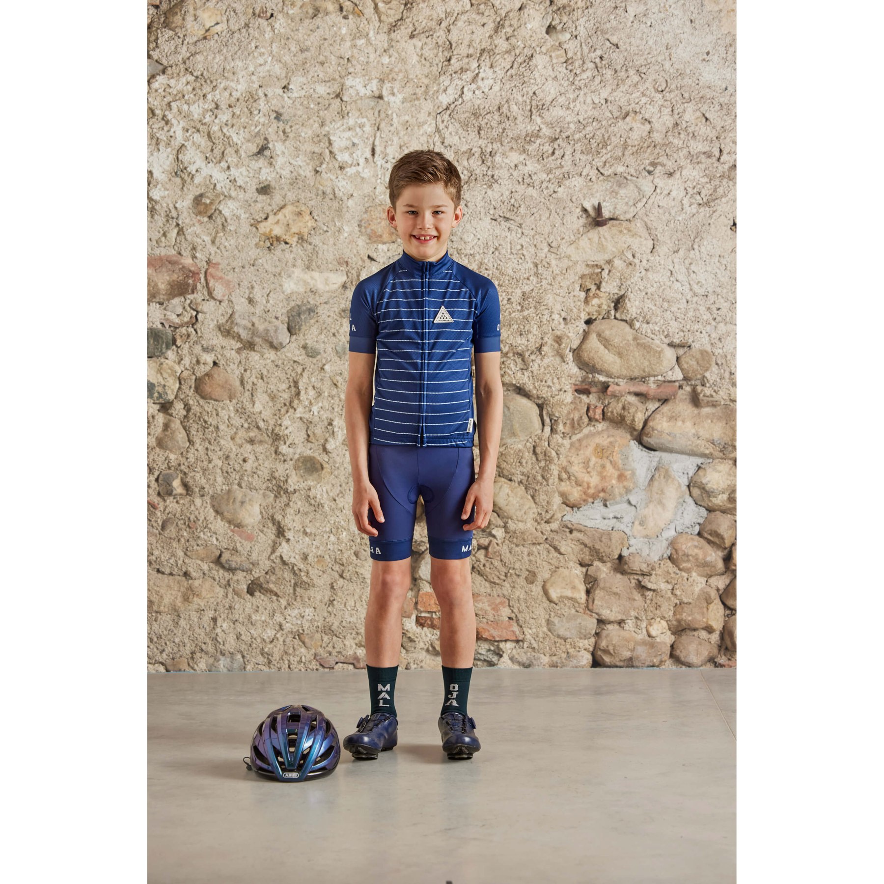 Maloja ChavrielB. Boys Cycle Tights midnight 8581 BIKE24