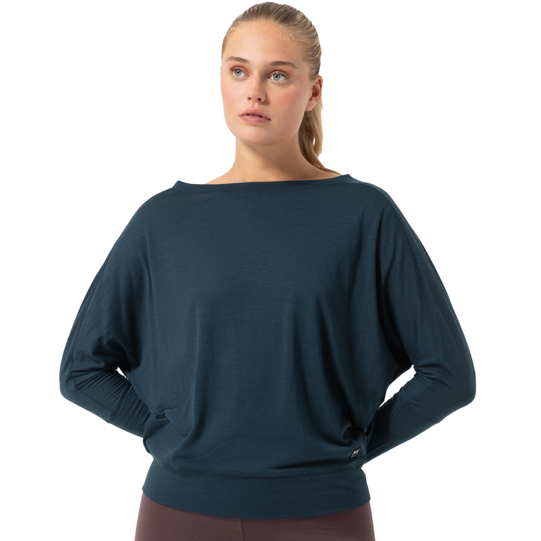 Produktbild von SUPER.NATURAL Kula Langarmshirt Damen - Blueberry