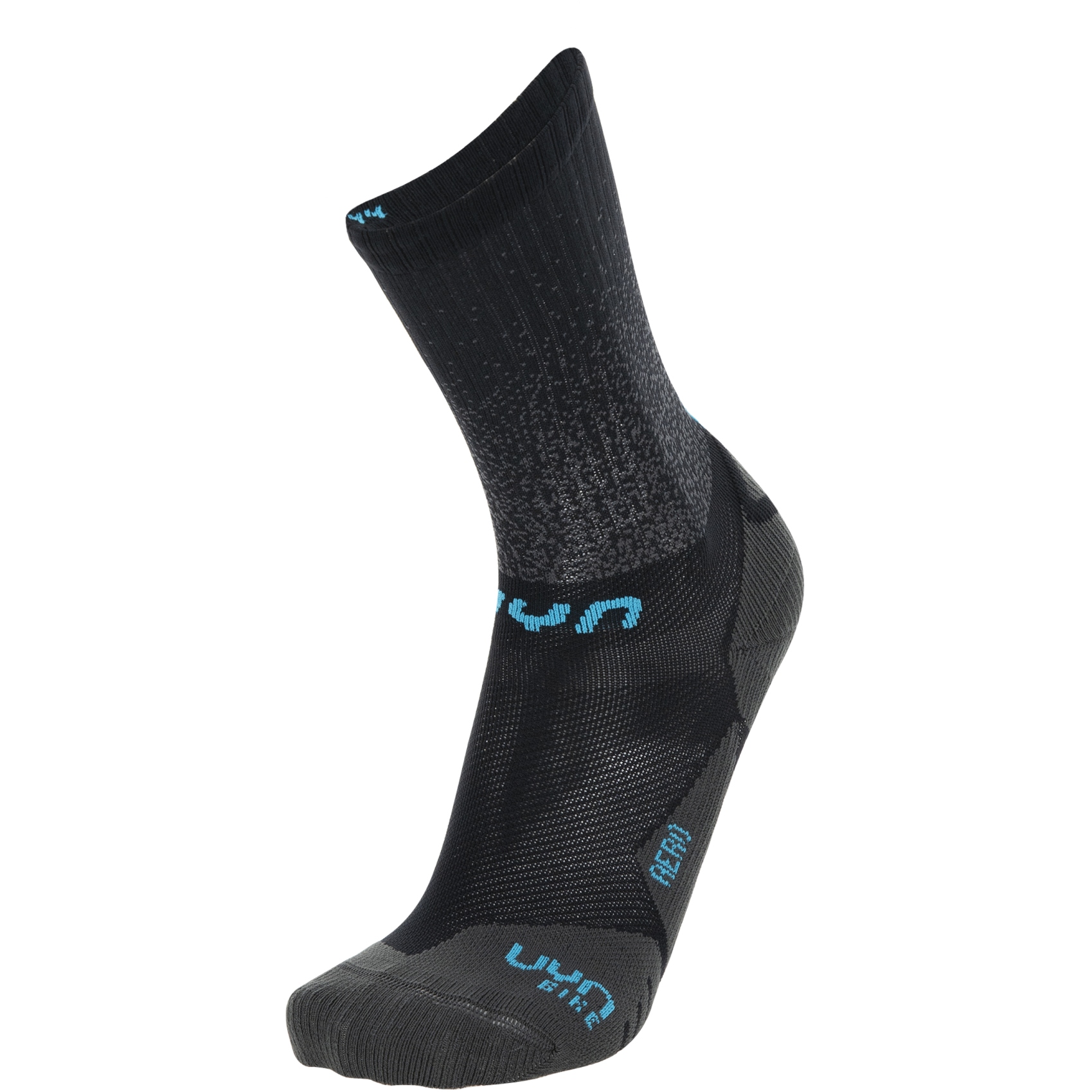 Productfoto van UYN Cycling Aero Sokken Heren - Zwart/Turquoise