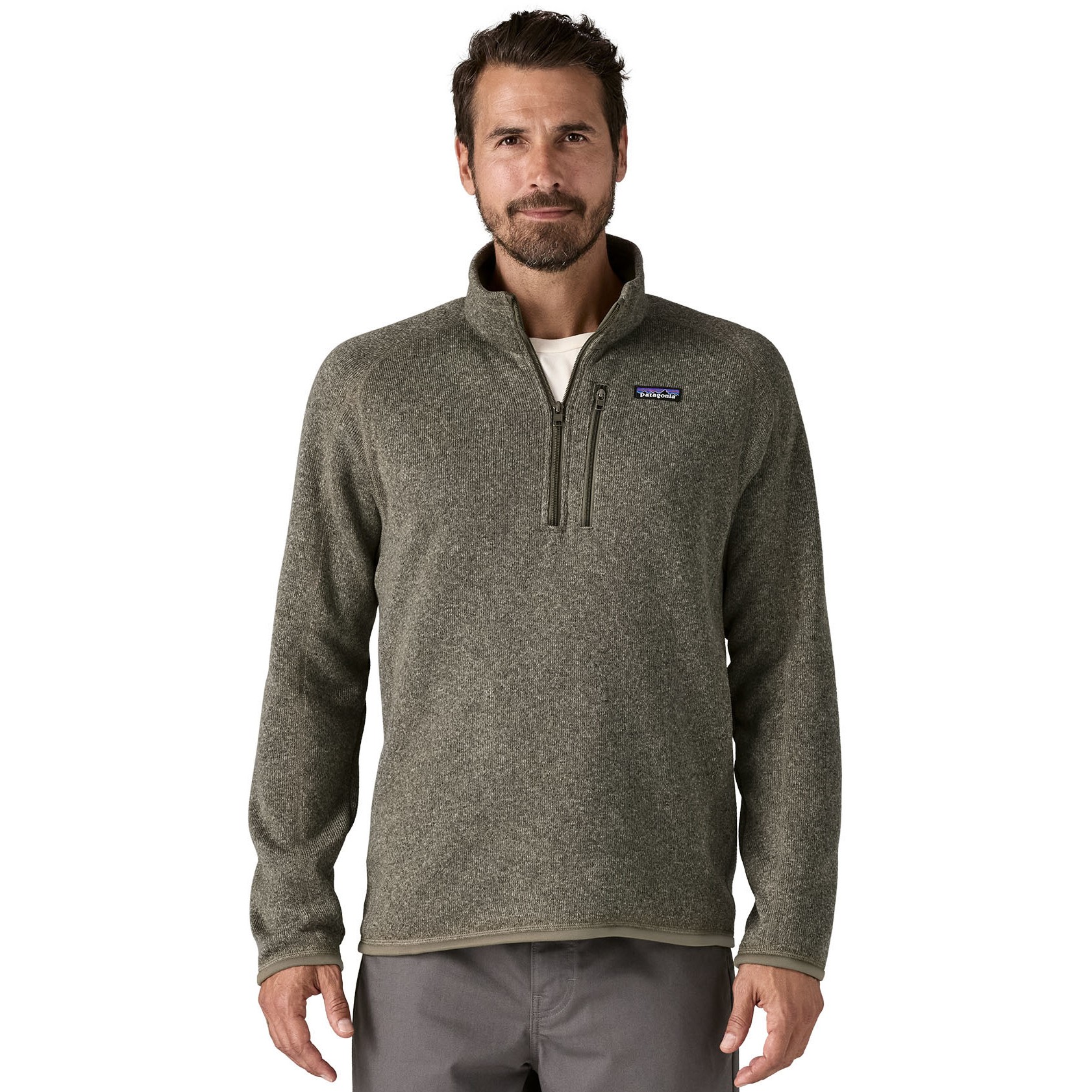 Produktbild von Patagonia Better Sweater 1/4-Zip Fleecepullover Herren - River Rock Green